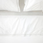 Constance Lace Flat Sheet | White-1