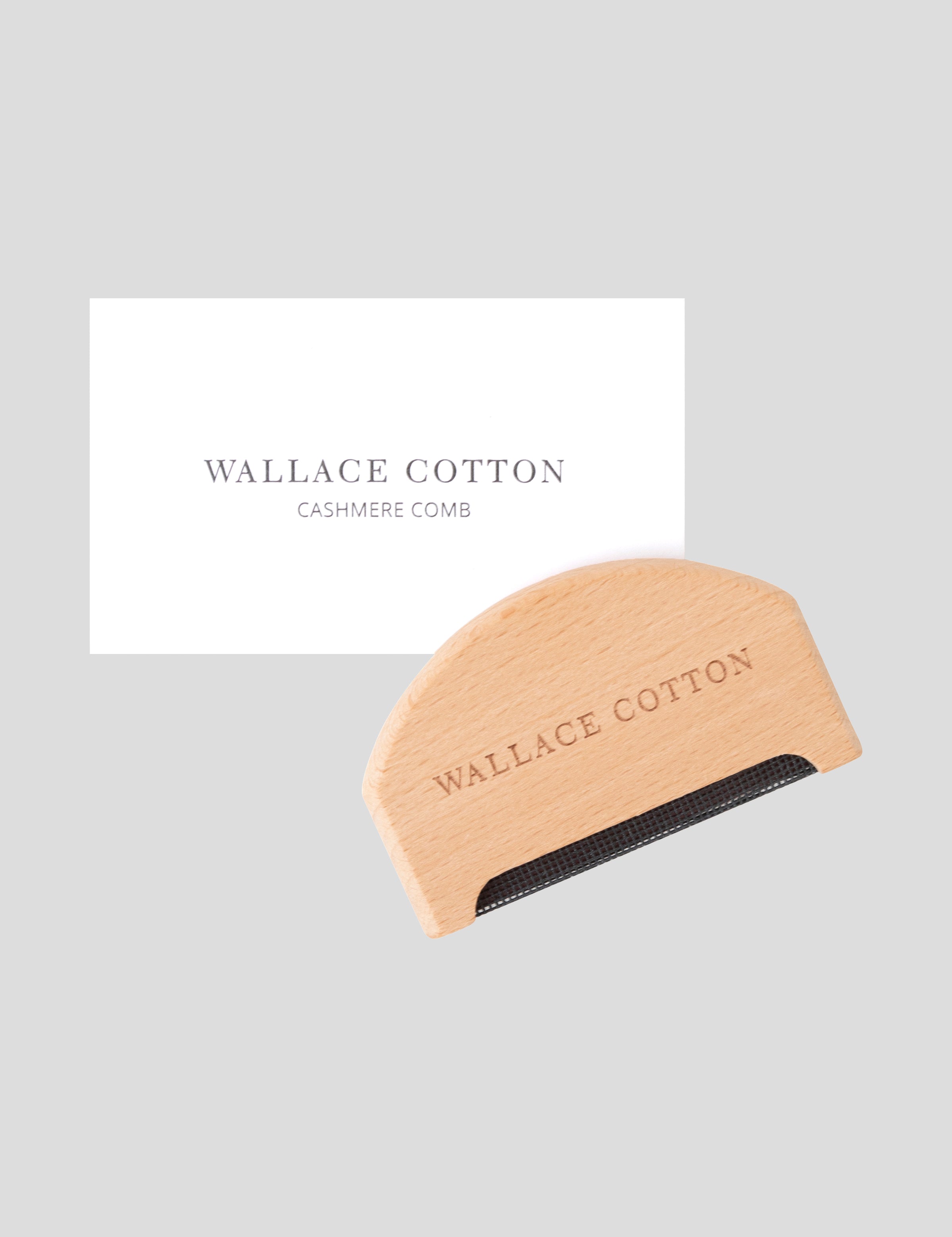 Cotton Cashmere Comb | Natural-1