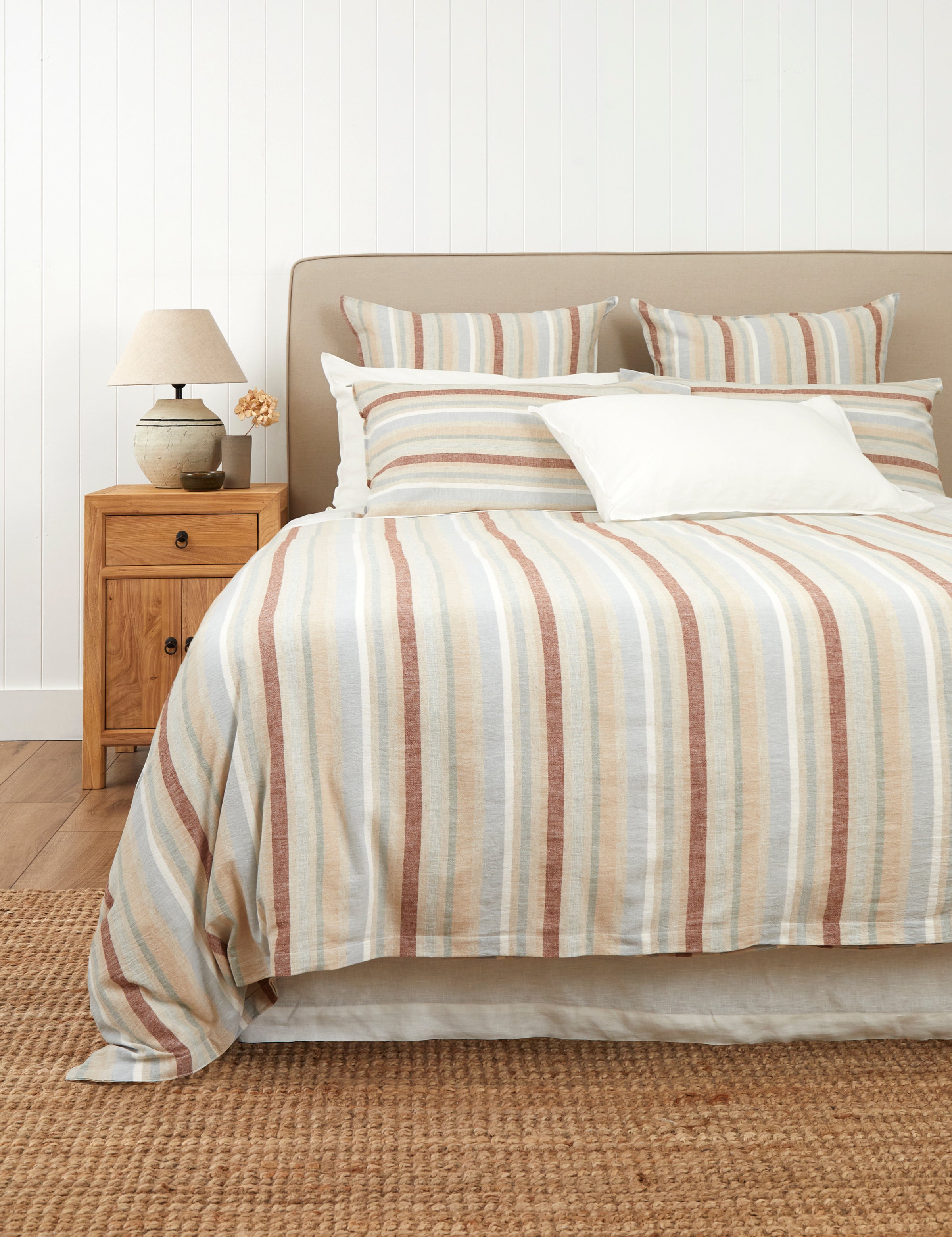 Cove Duvet Cover Set | MultiStrpe-1