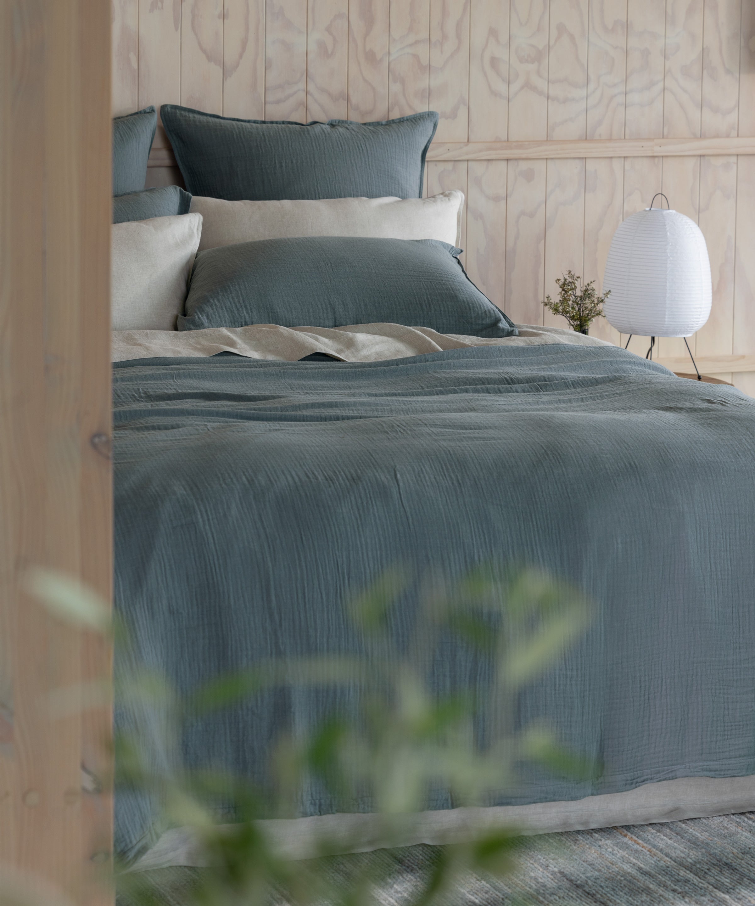 Deepwater Duvet Cover Set | Blue-5