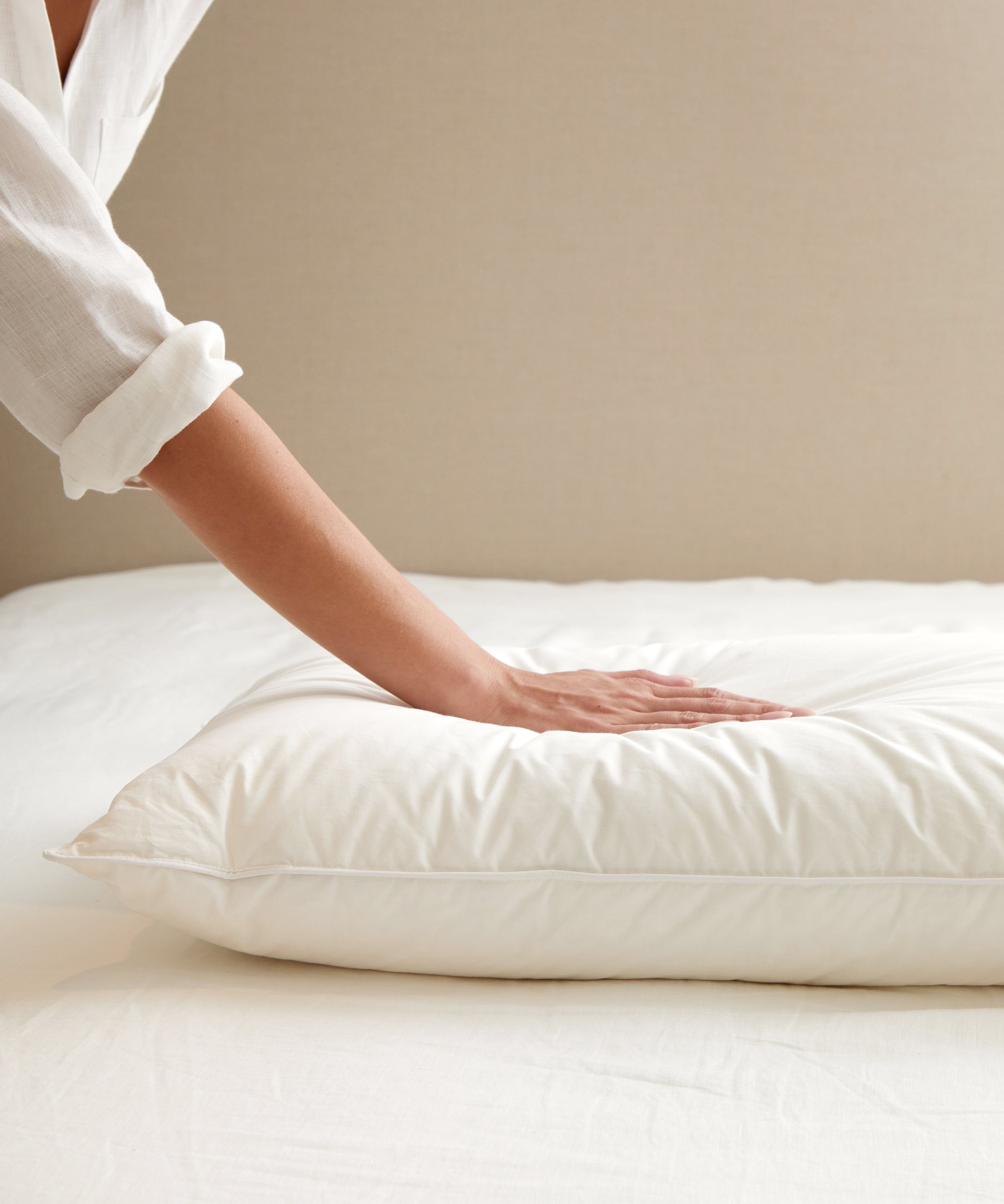 Downtime Core Standard Feather Pillow Inner | White-2