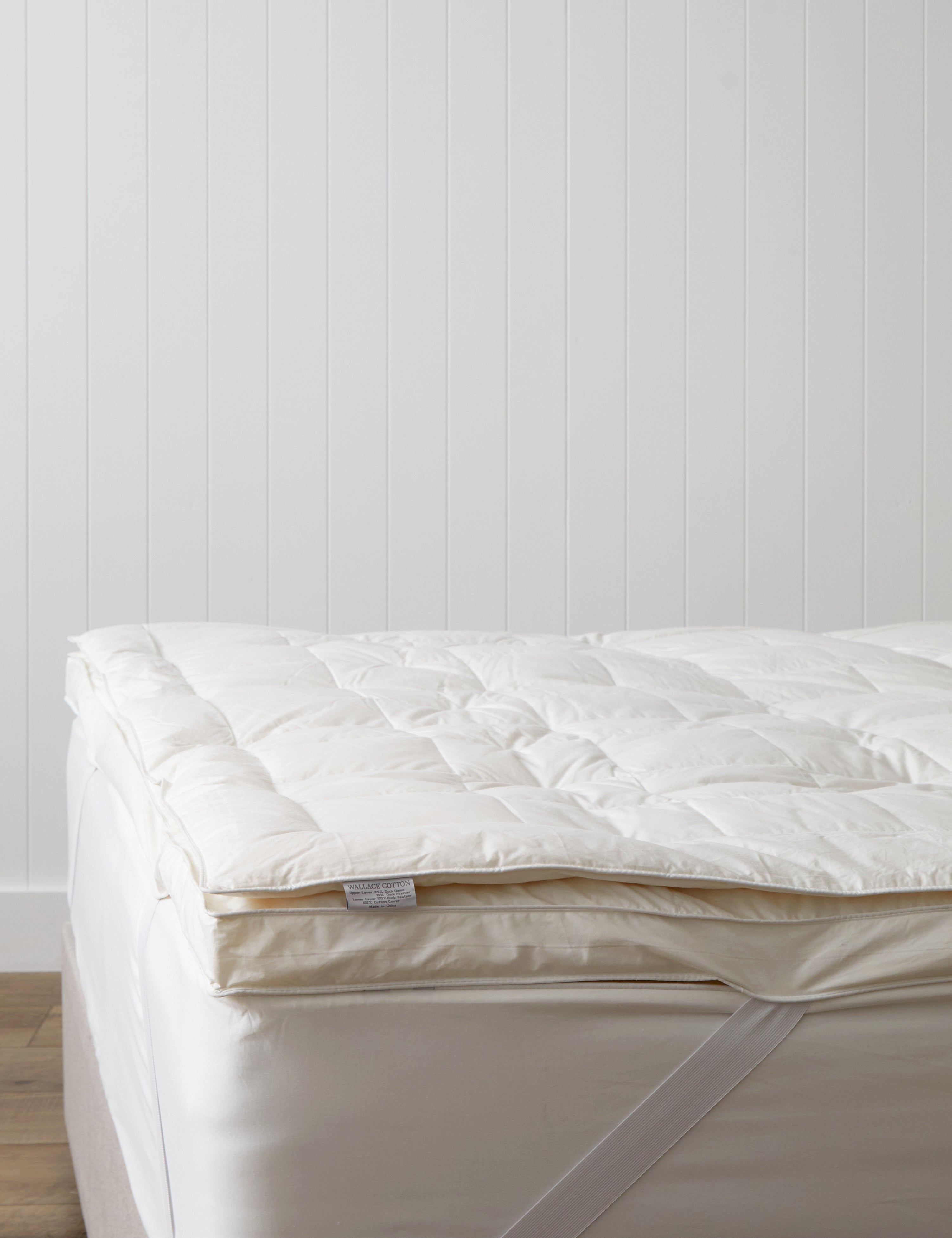 Nz Toppers Mattress Toppers - Feather, Wool & Cotton - Designed in NZ | Wallace Cotton