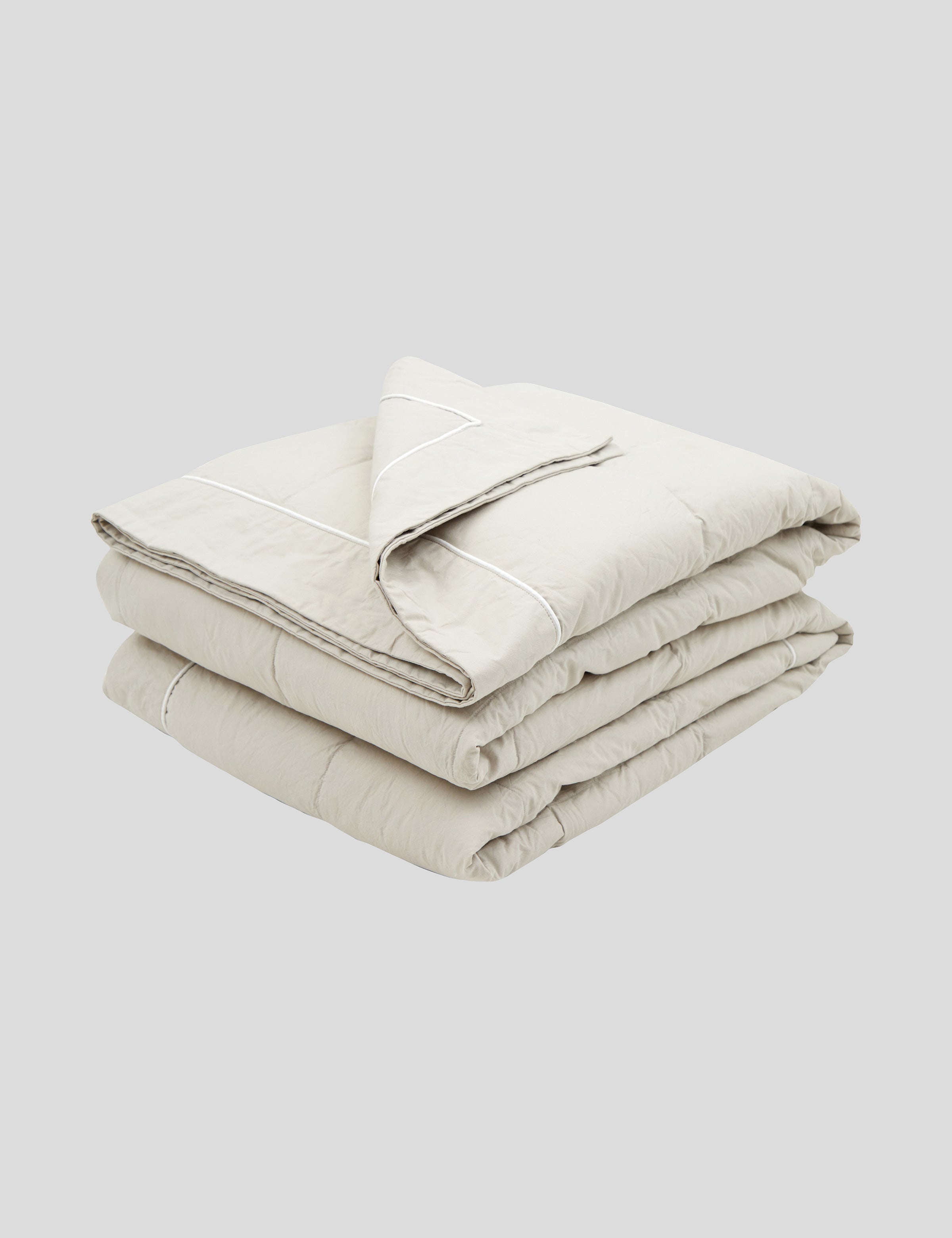 Drift Feather Blanket | Natural-1