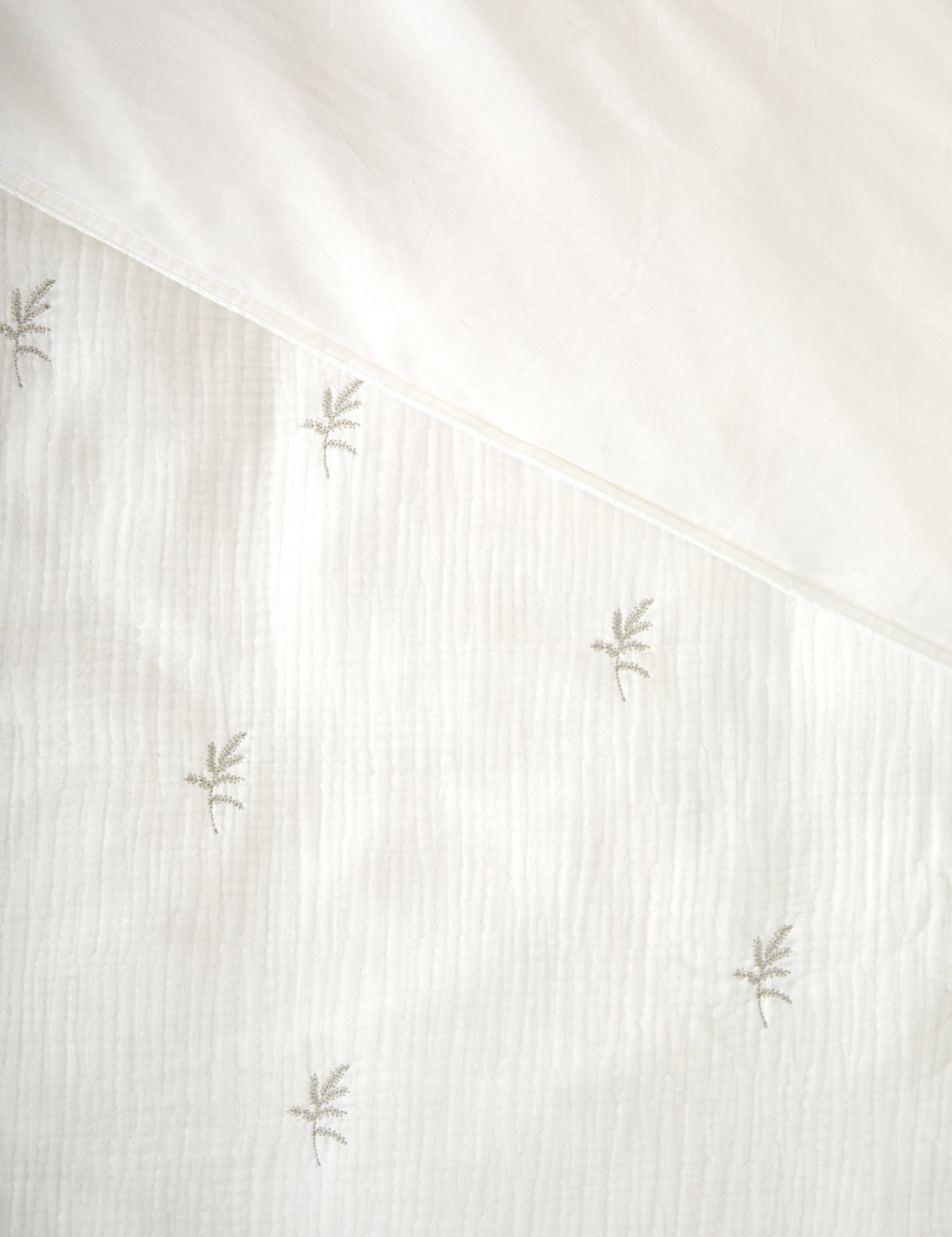 Elise Duvet Cover Set | White-4