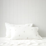 Elise Standard Pillowcase Set | White-1