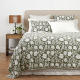 Elora Quilt | Green Floral-1