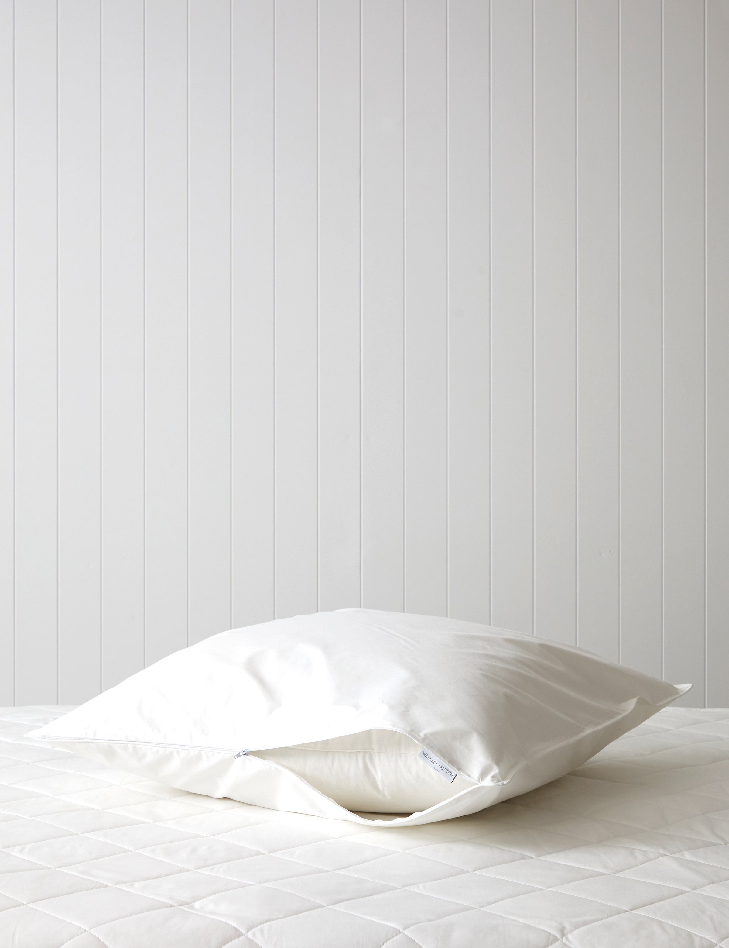 European Pillow Protector | White-1