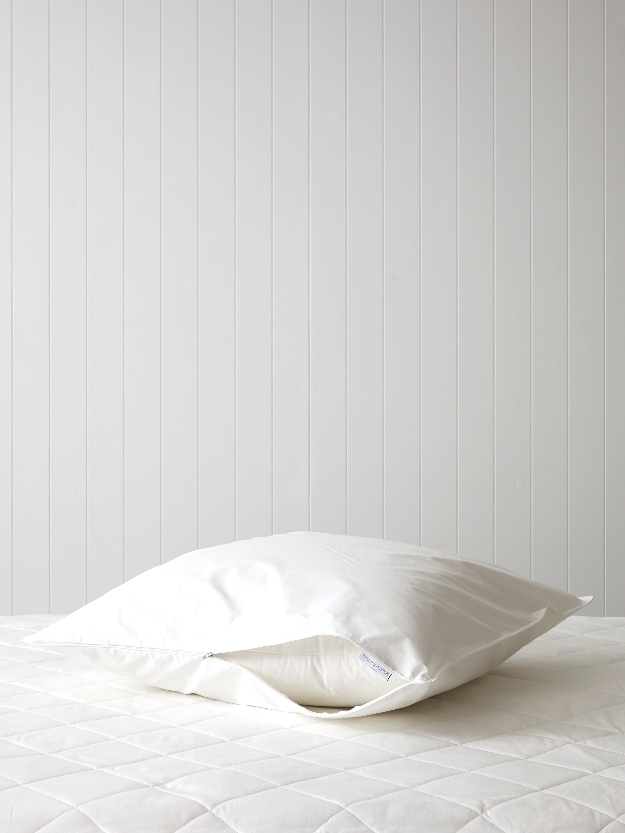 European Pillow Protector | White-1