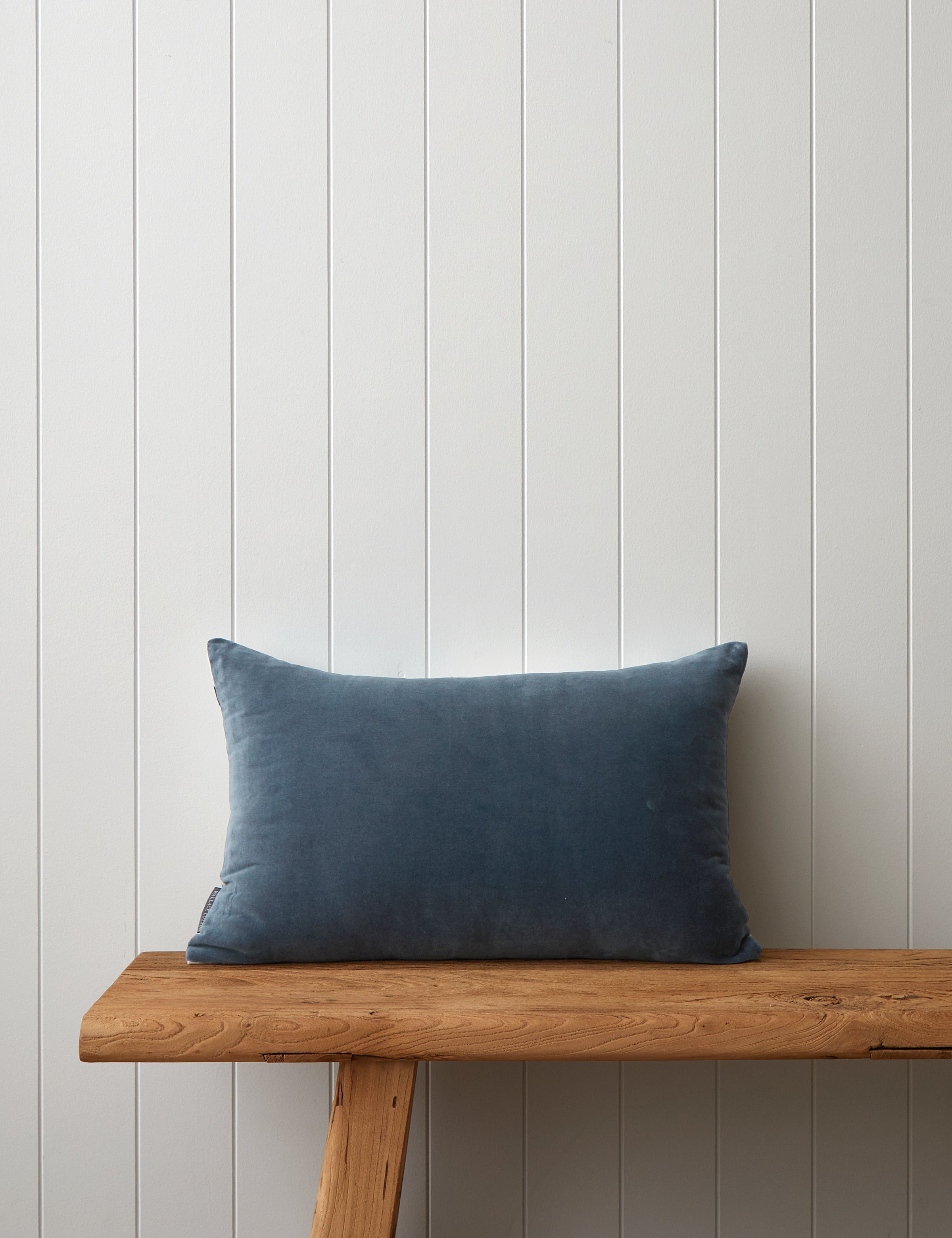 Ever After Rectangle Cushion Cover | Blue Floral-3