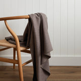 Featherston Cotton Cashmere Throw | Fawn-1
