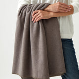 Featherston Cotton Cashmere Throw | Fawn-2