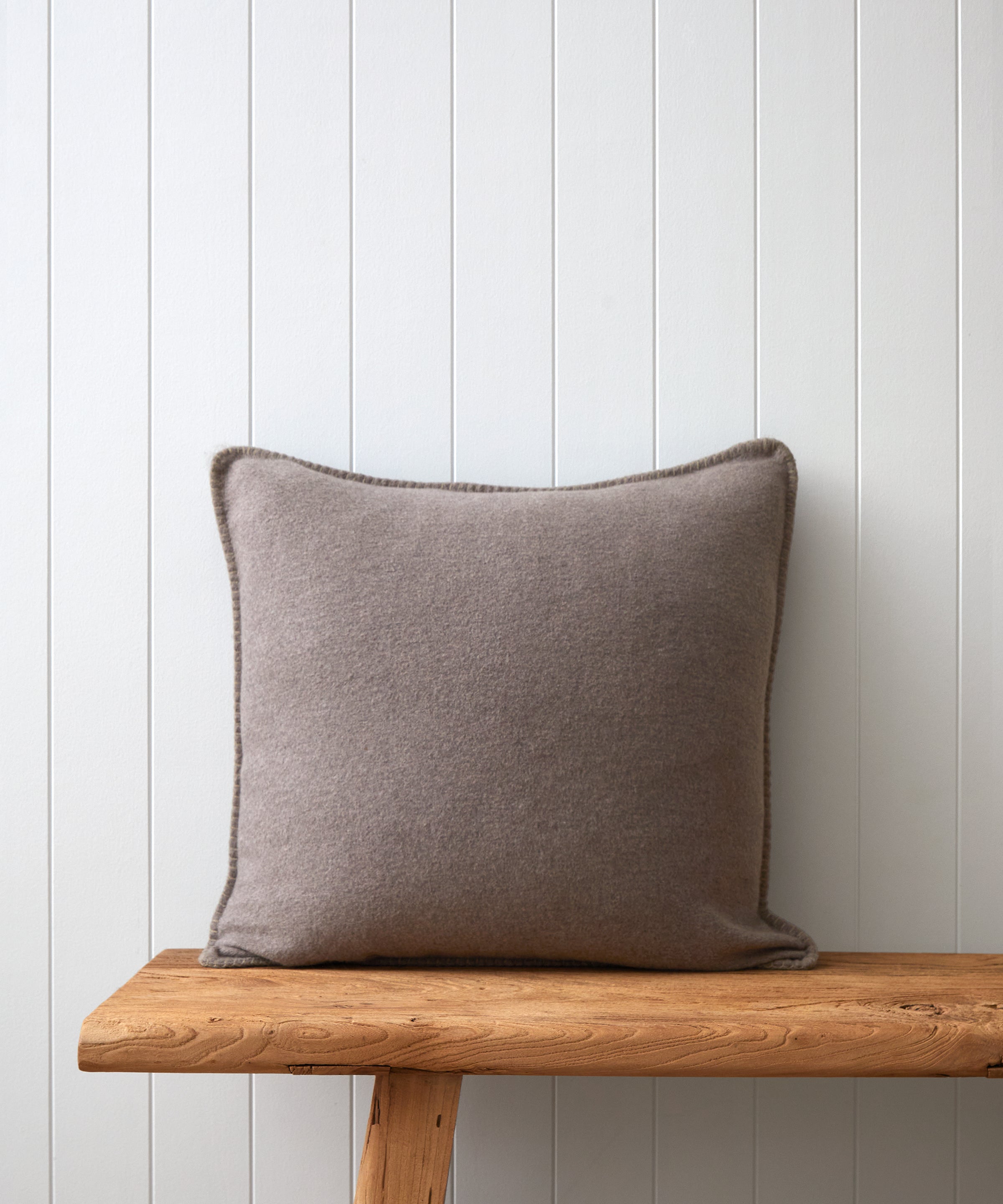 Featherston Large Square Cushion Cover | Fawn-1