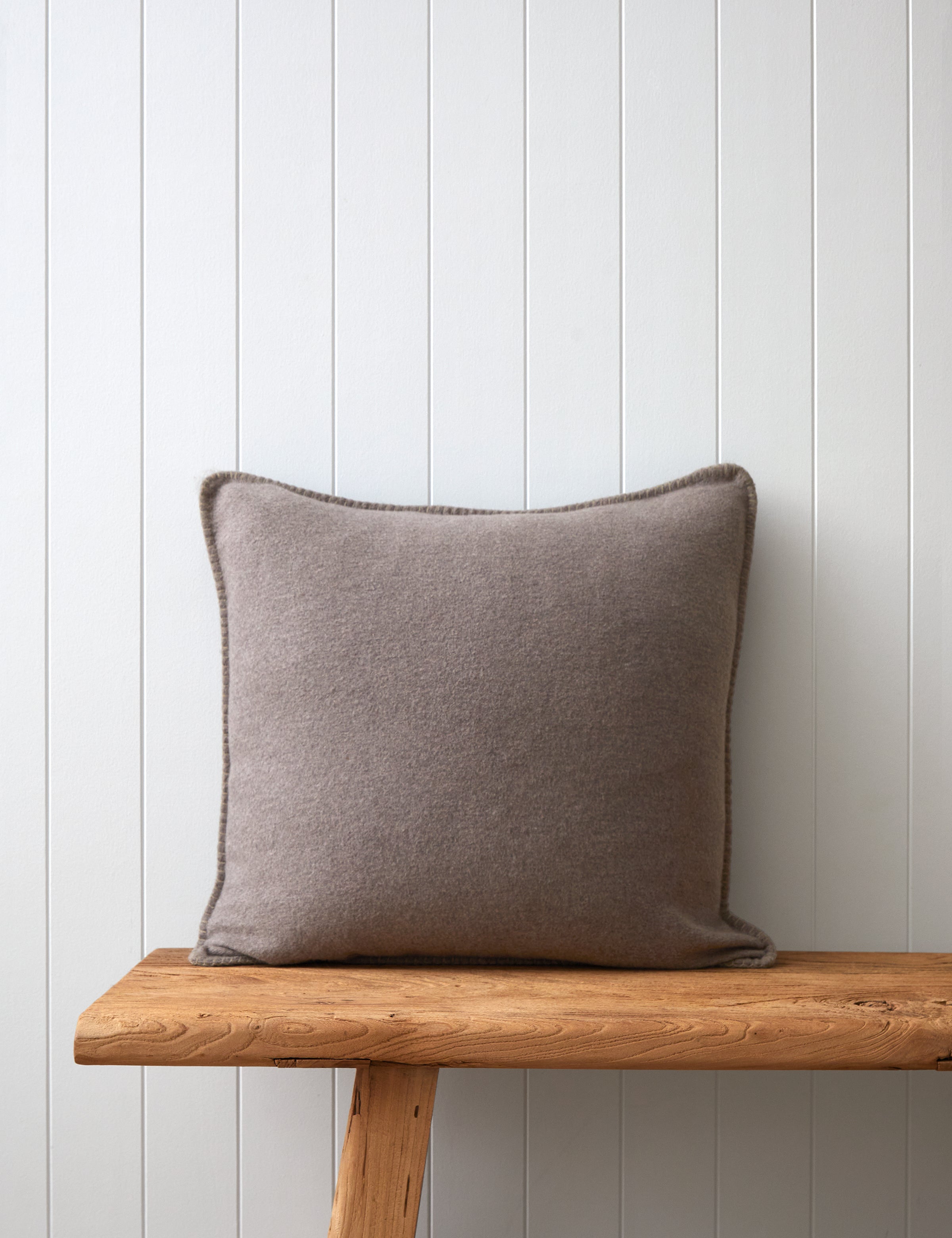 Featherston Large Square Cushion Cover | Fawn-1