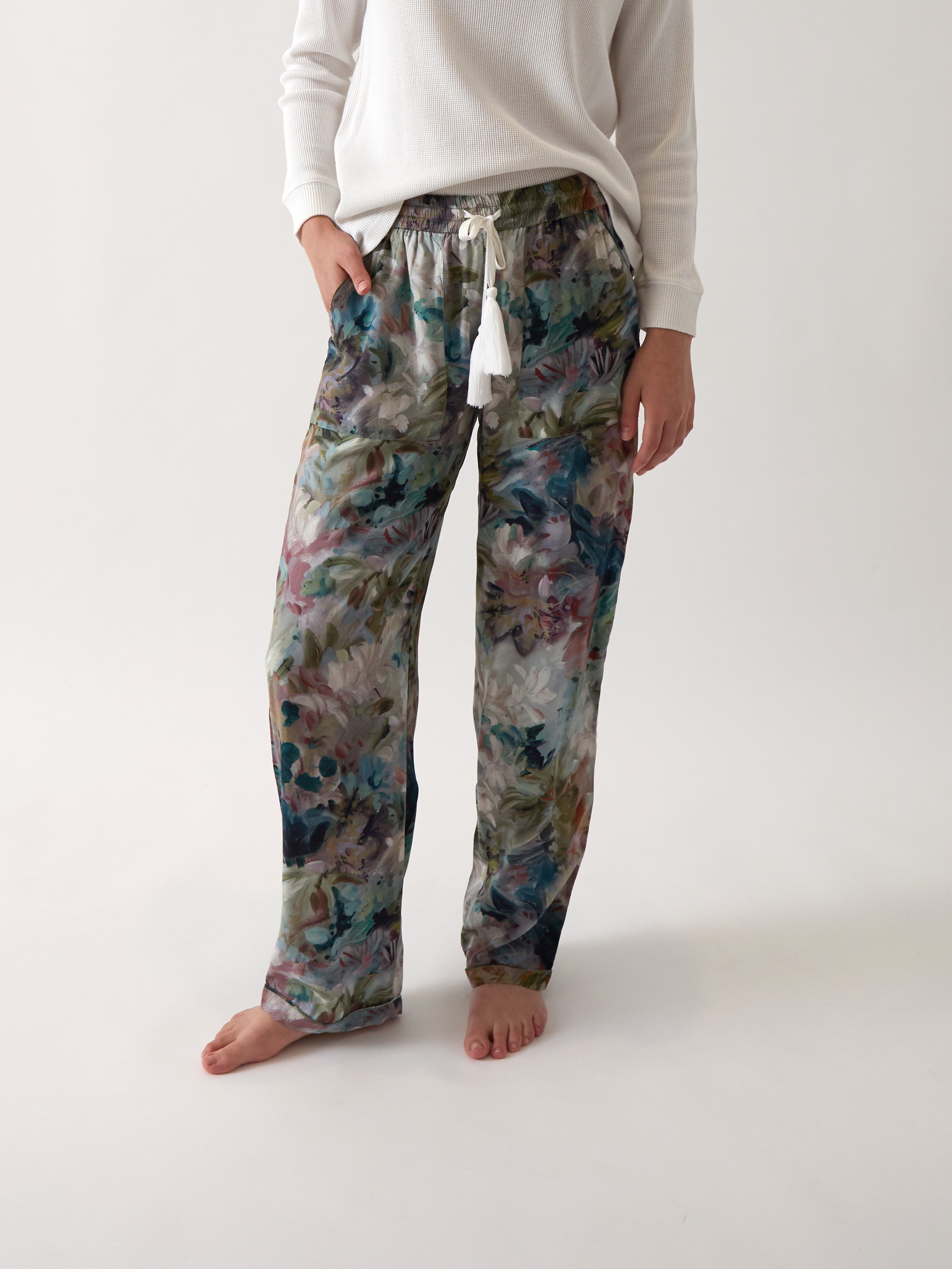 Florence PJ Pants | Floral-1