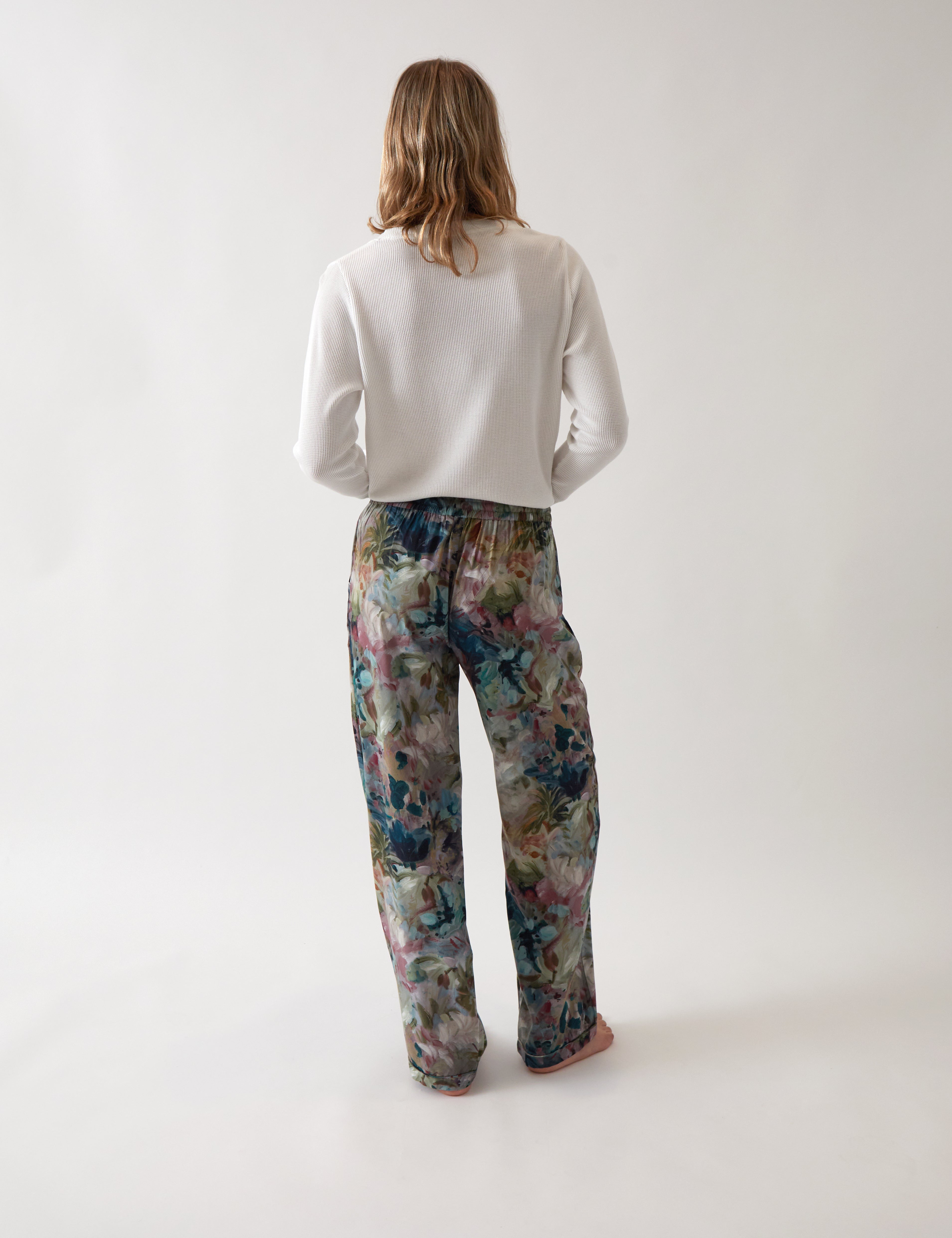 Florence PJ Pants | Floral-4