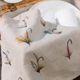 Fly Fishing Linen Tea Towel | Multi-3