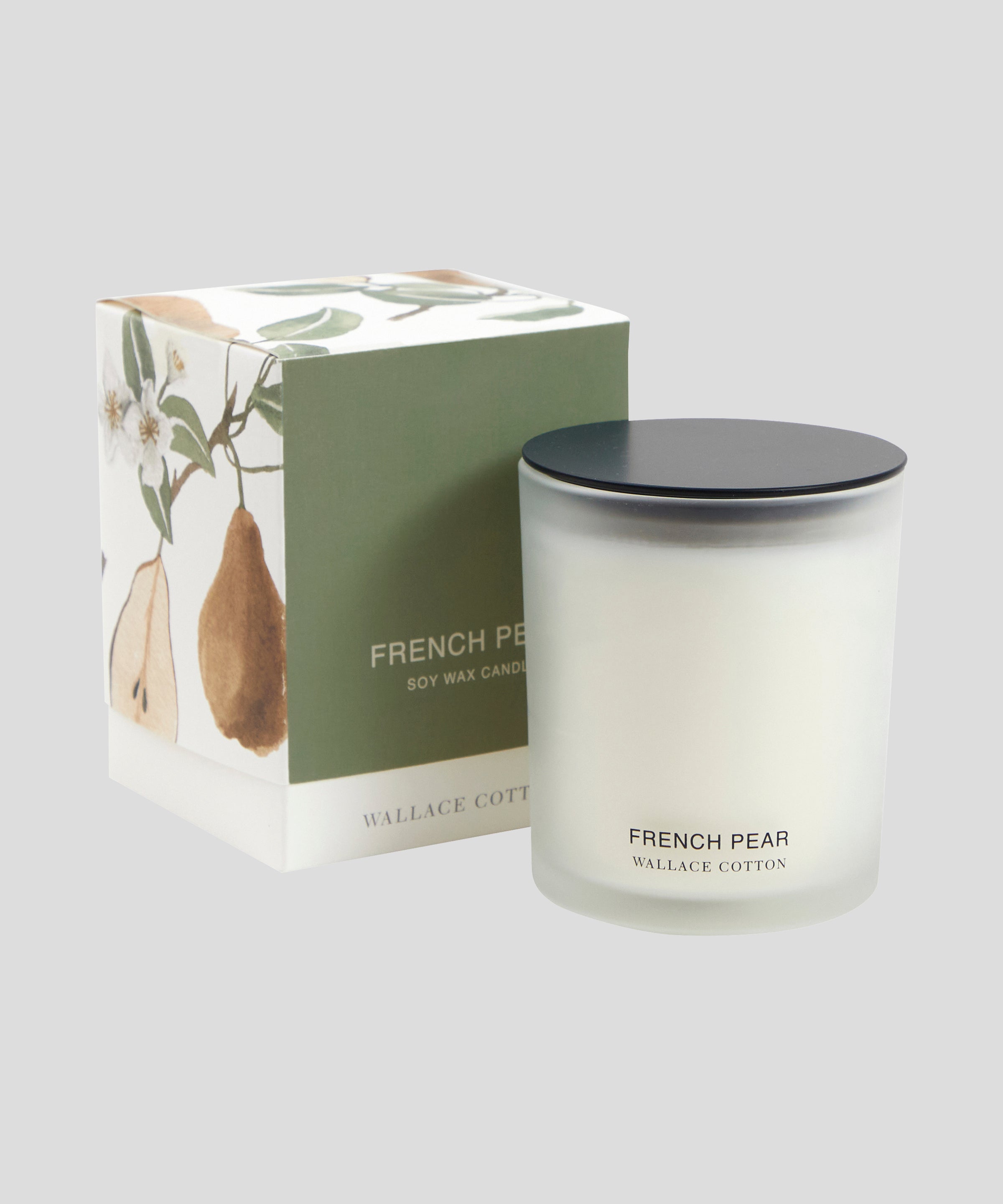 French Pear Candle 300g | White-3