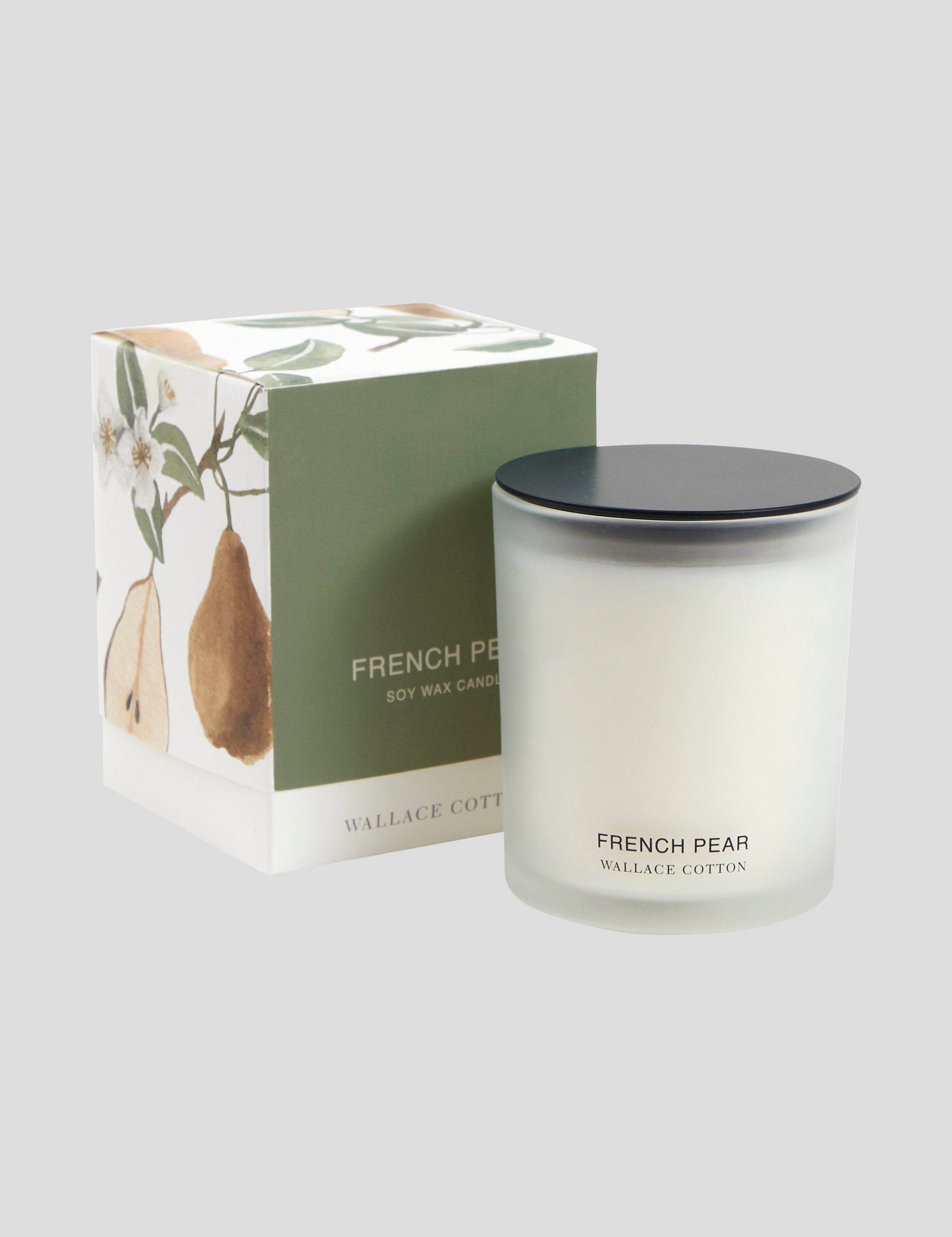 French Pear Candle 300g | White-3