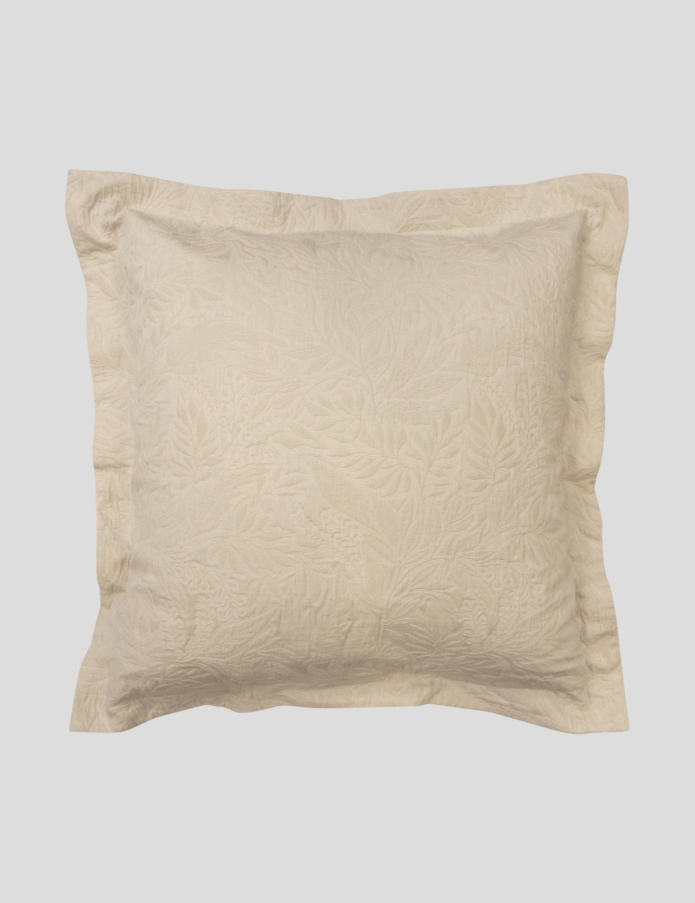 Freya Metalasse European Pillowcase | Natural-1