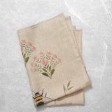 Garden Party Linen Tea Towel | Multi-1