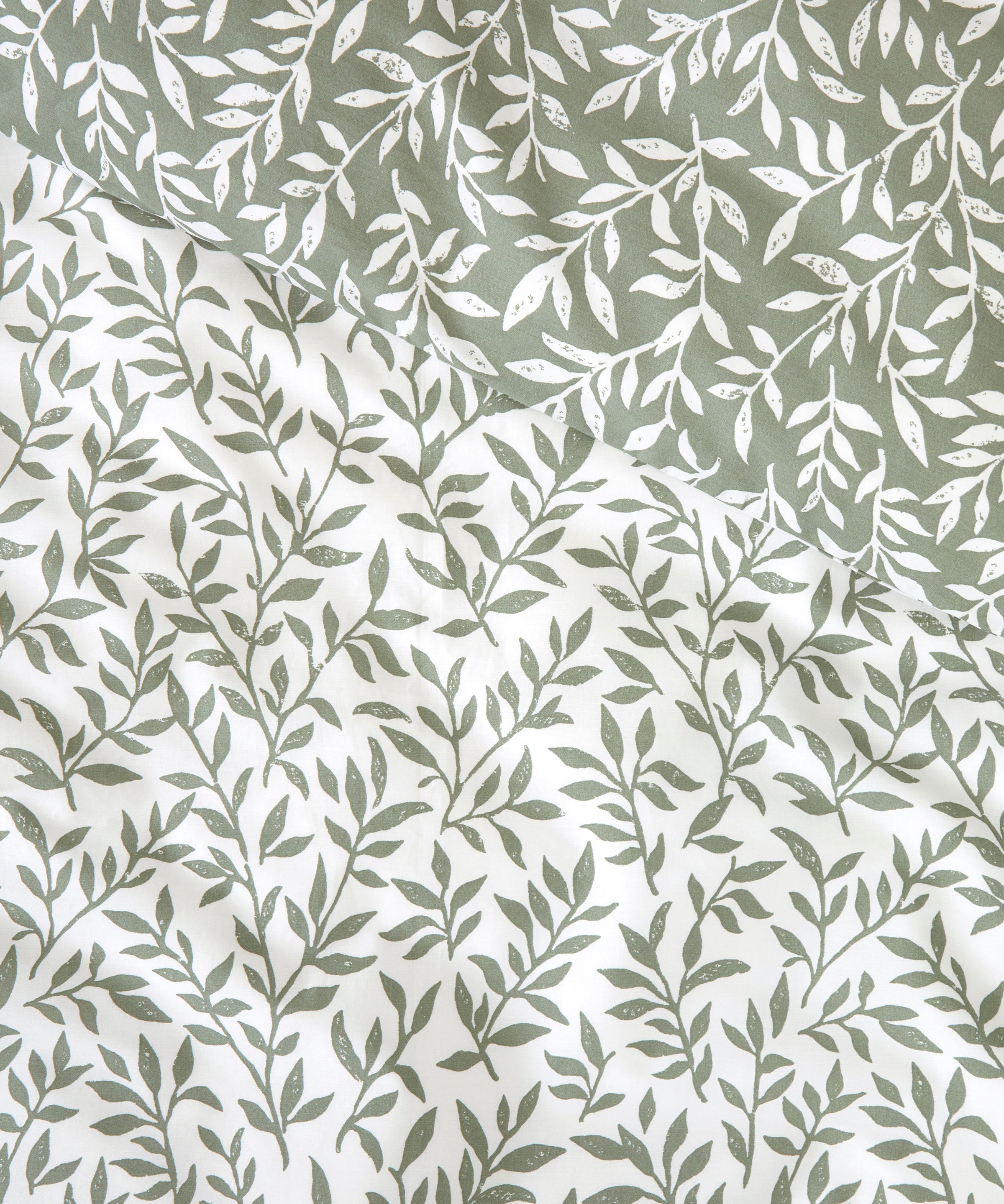 Garden Path Duvet Cover Set | Green Leaf-4