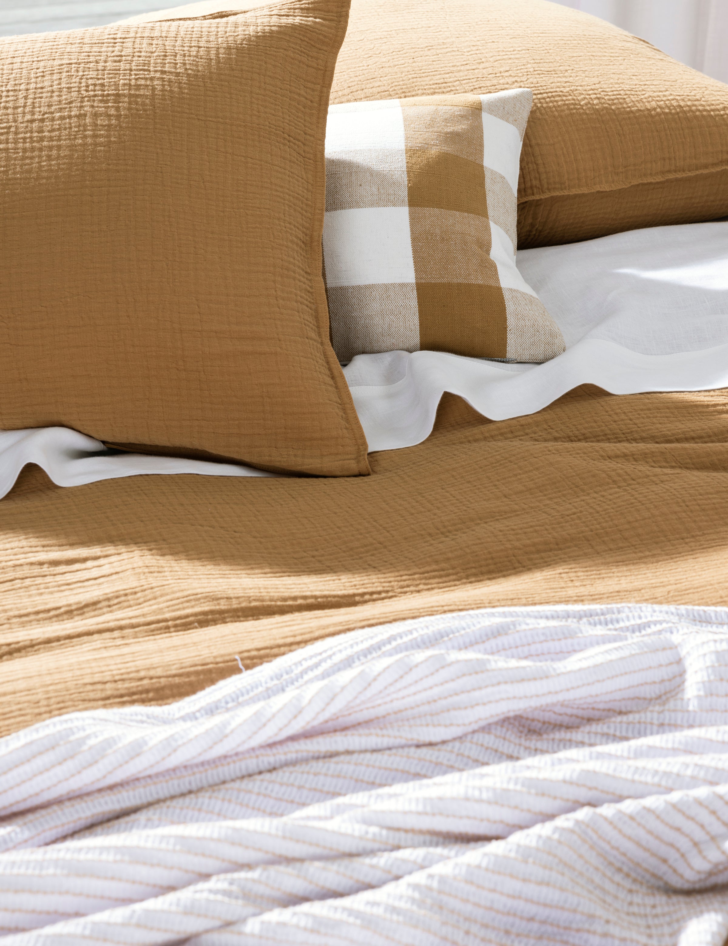 Golden Bay European Pillowcase | Tussock-2