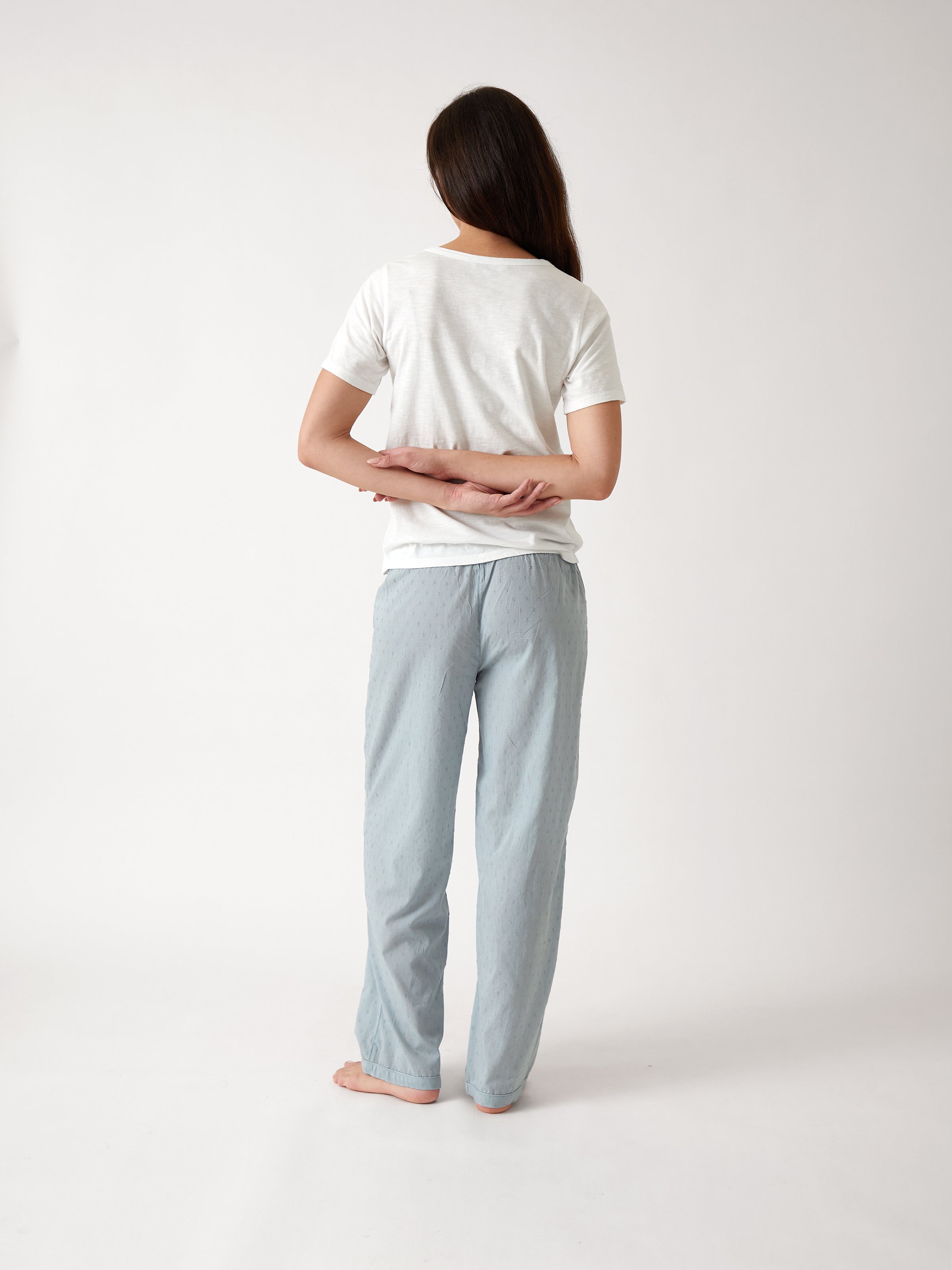 Grace PJ Pants | Blue-4