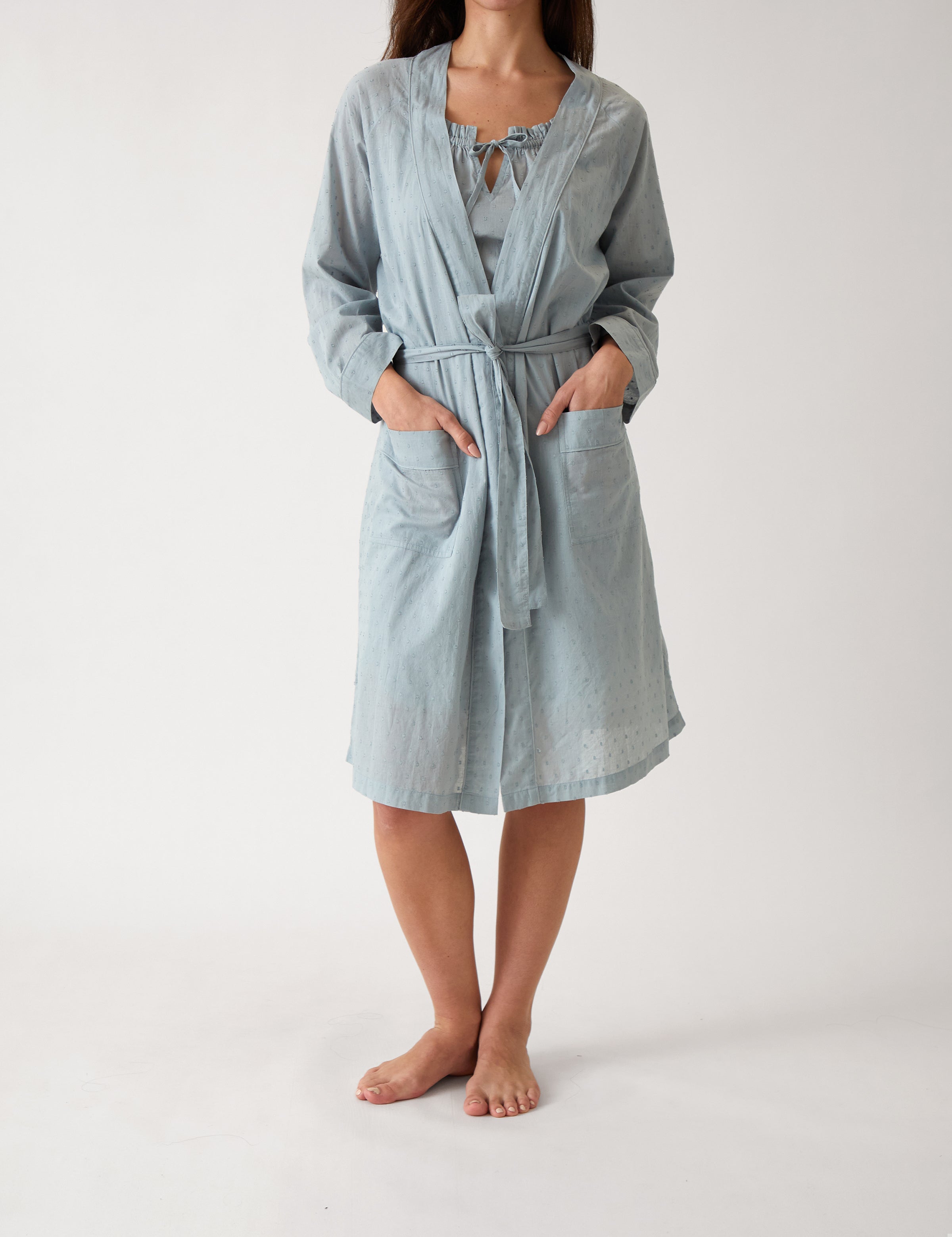 Grace Robe | Blue-1