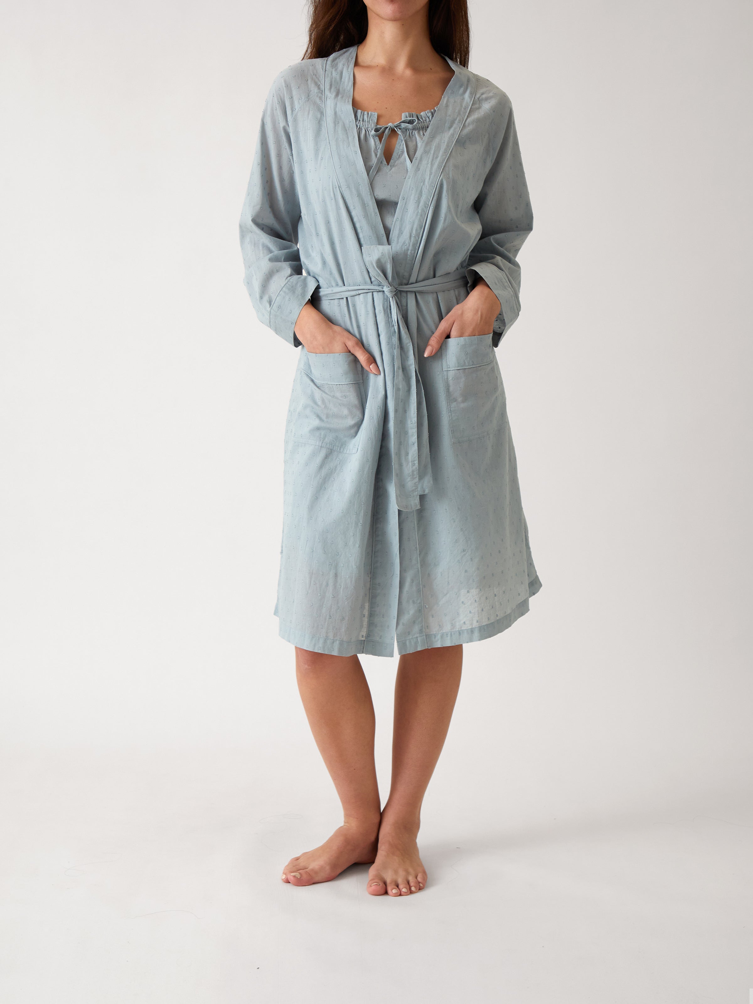 Grace Robe | Blue-1