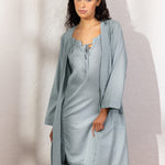 Grace Robe | Blue-3