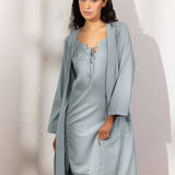 Grace Robe | Blue-3