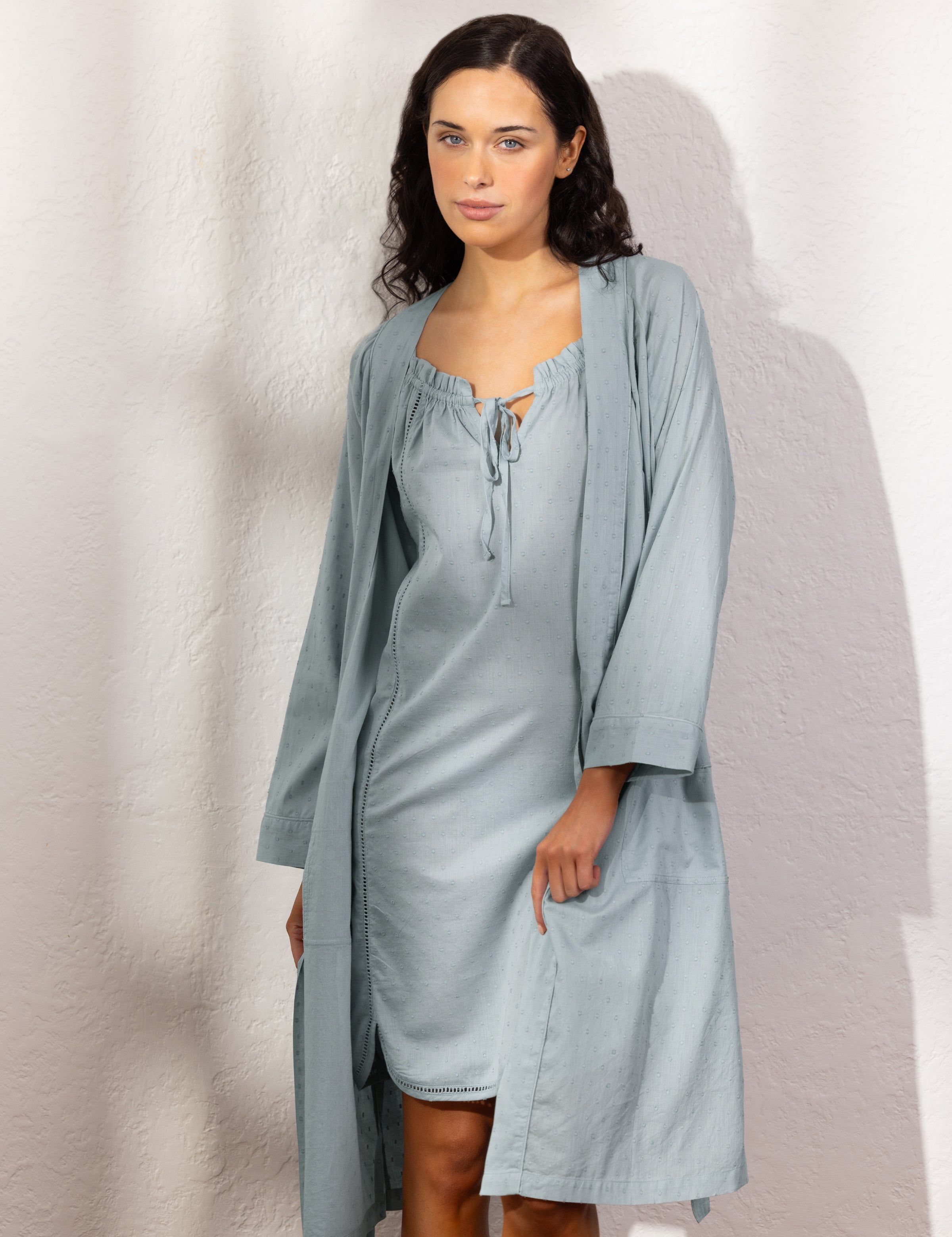 Grace Robe | Blue-3