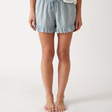 Grace Sleep Shorts | Blue-1