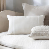 Haven Rectangle Cushion Cover | Natural White-2