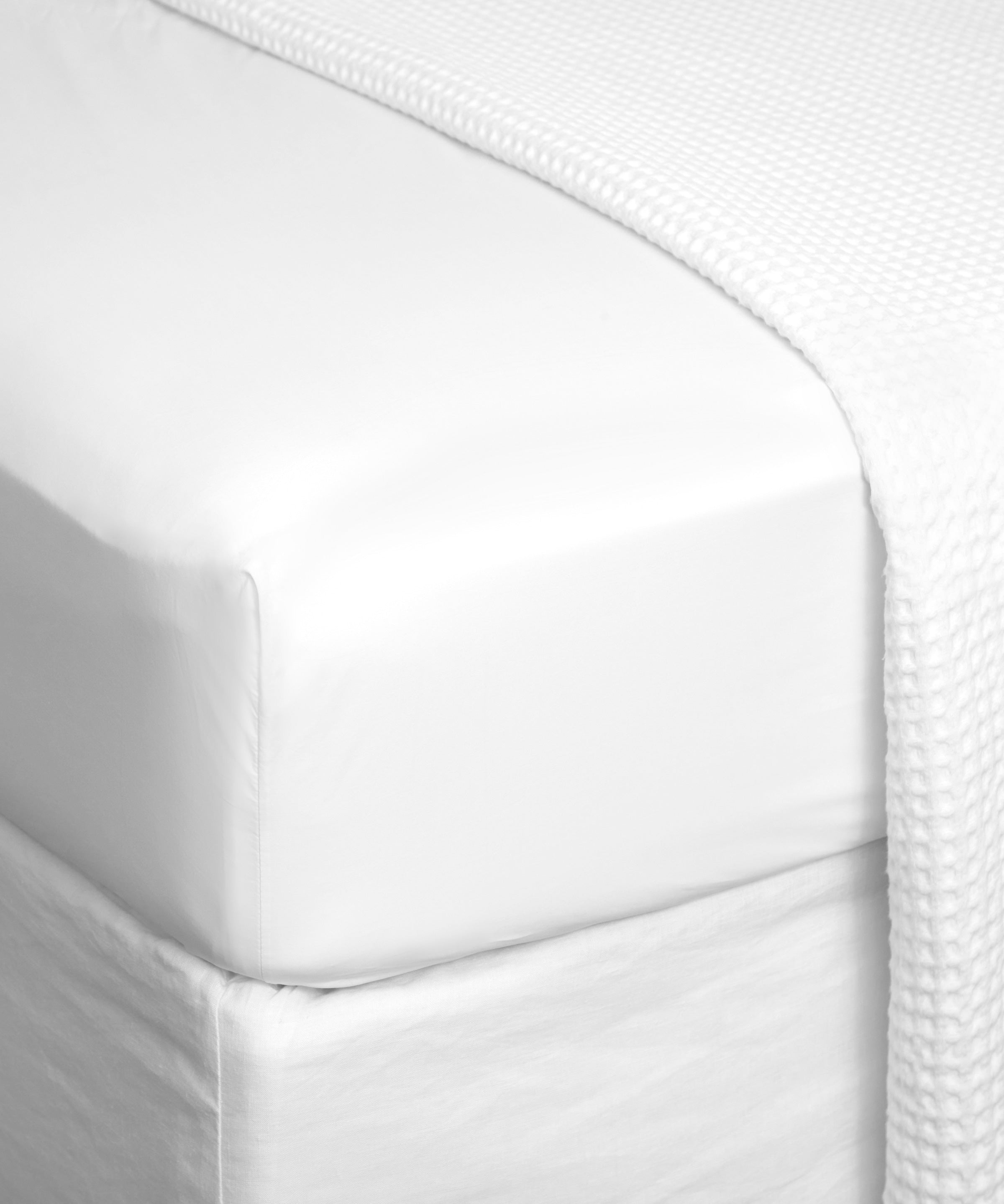 Heirloom Fitted Sheet | White-1
