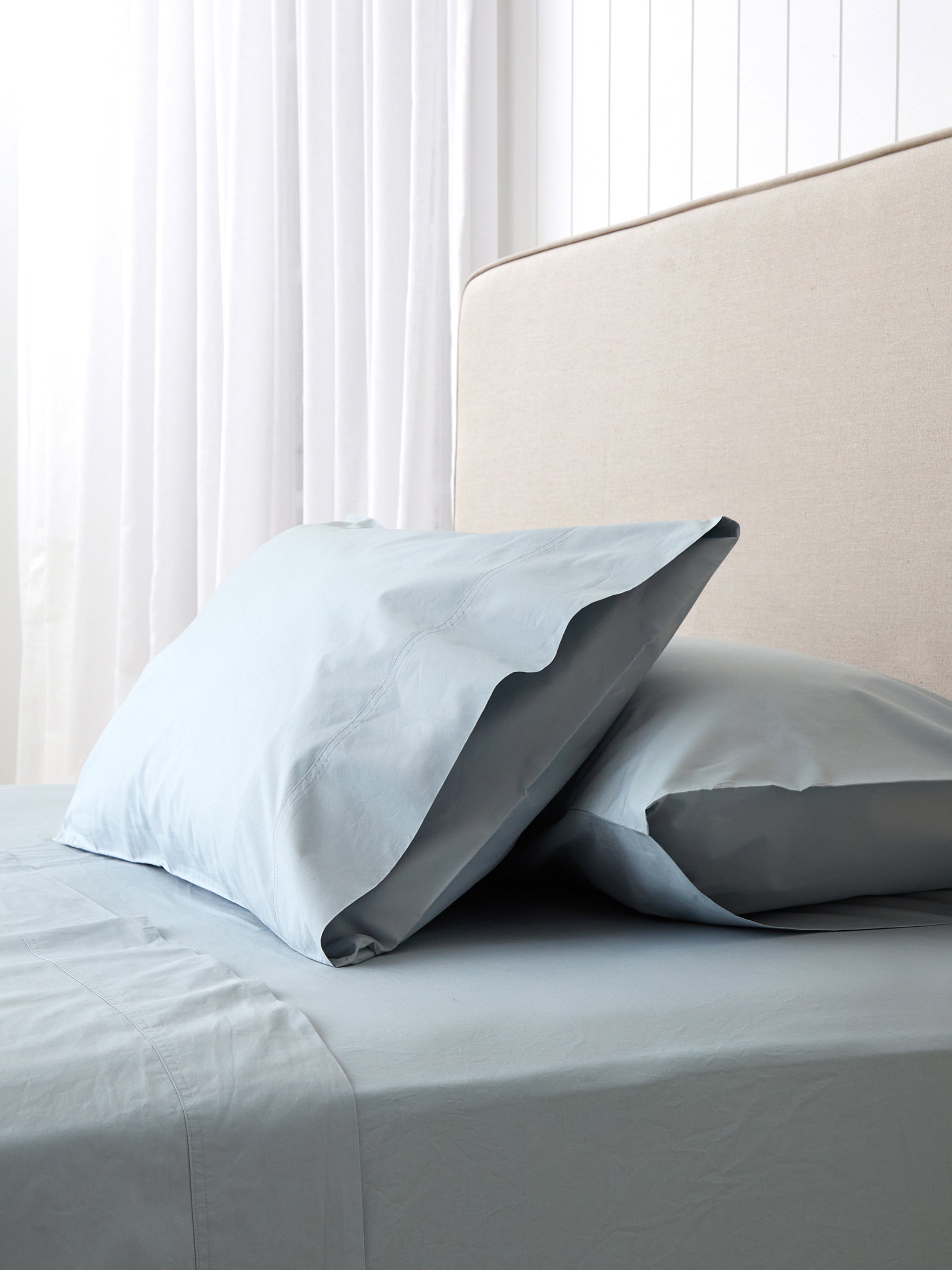 Heirloom Sheet Set | Duck Egg-1