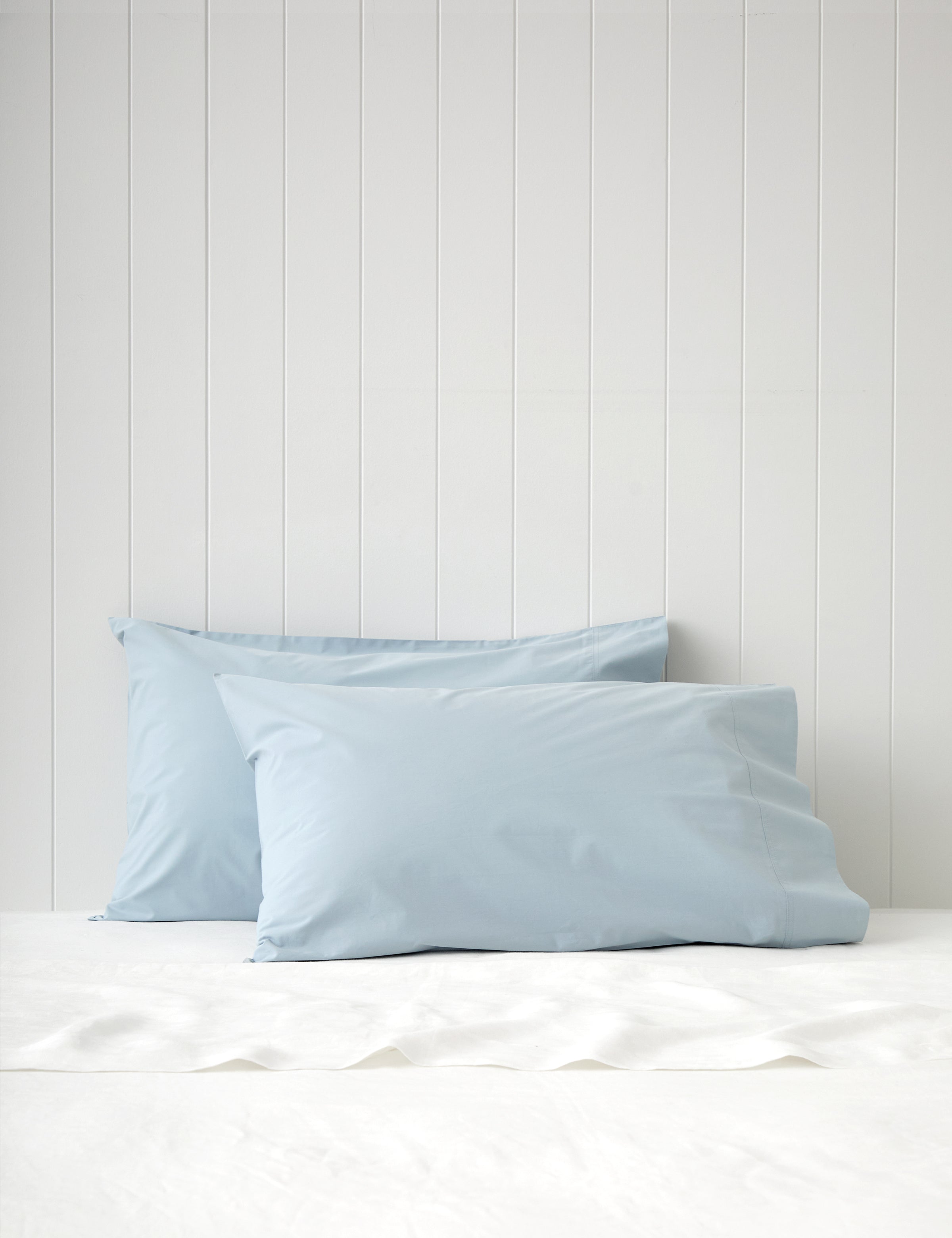 Heirloom Standard Pillowcase Set | Duck Egg-1
