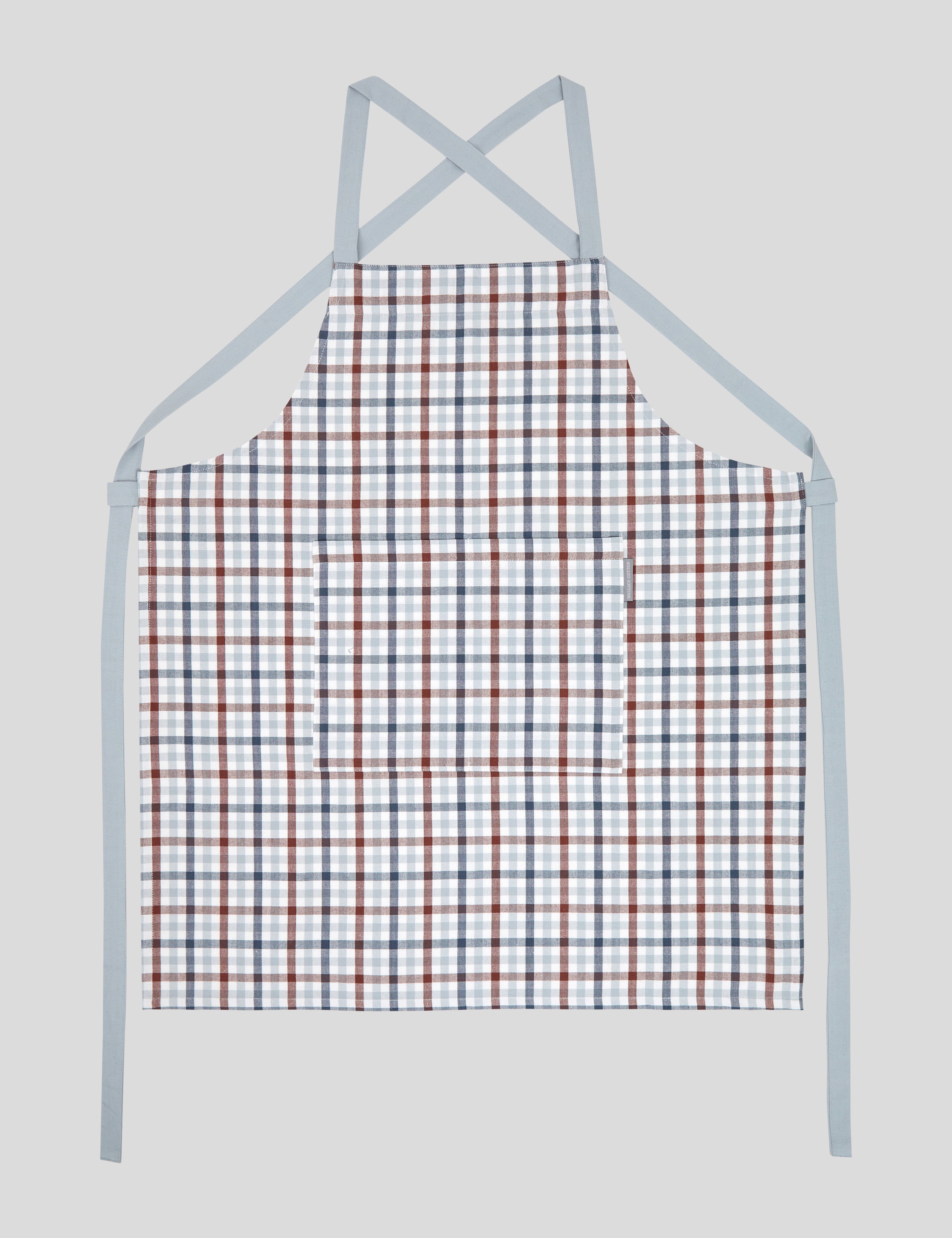 Home To Roost Crossover Apron | Gingham-5