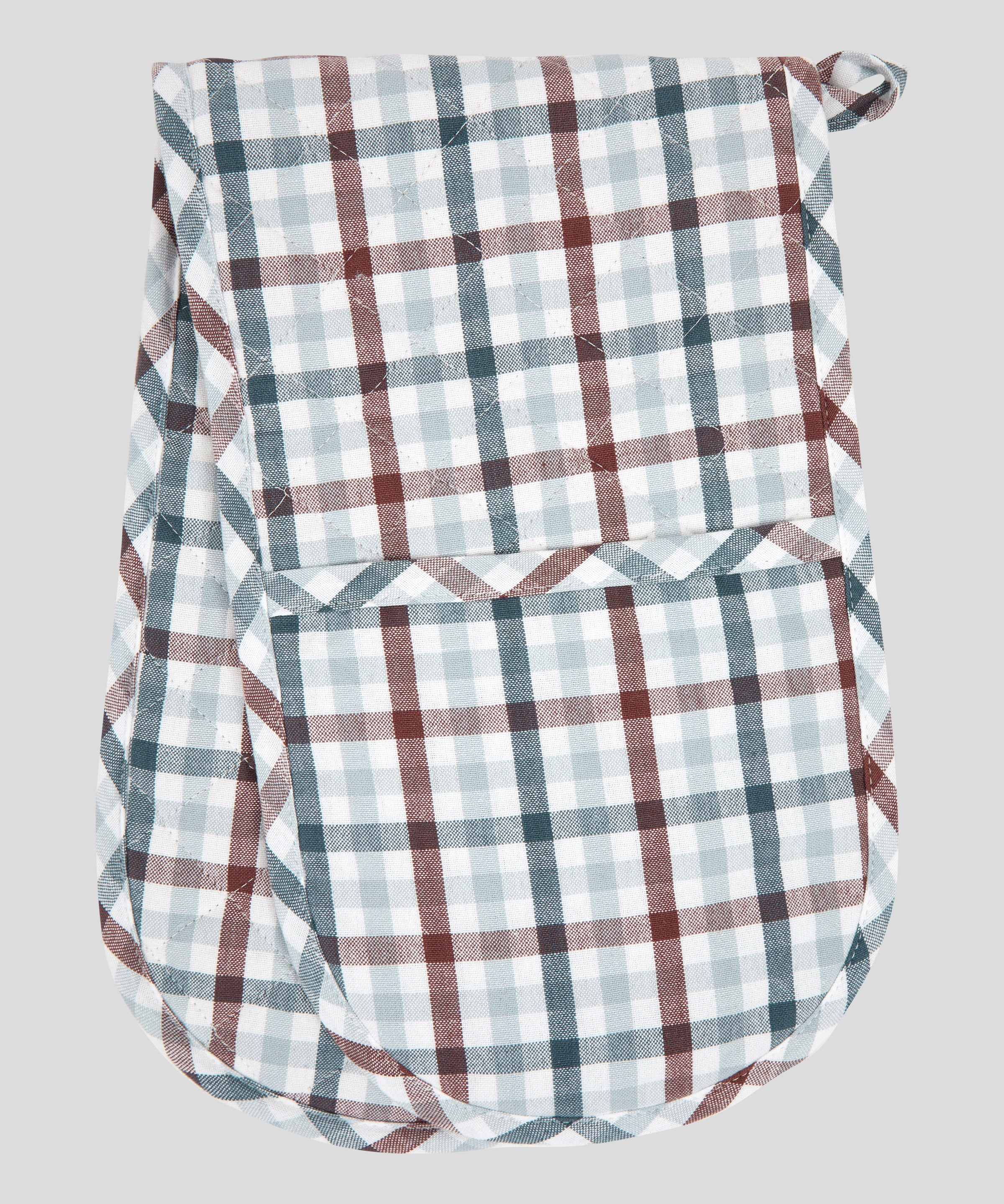 Home To Roost Double Oven Glove | Gingham-3