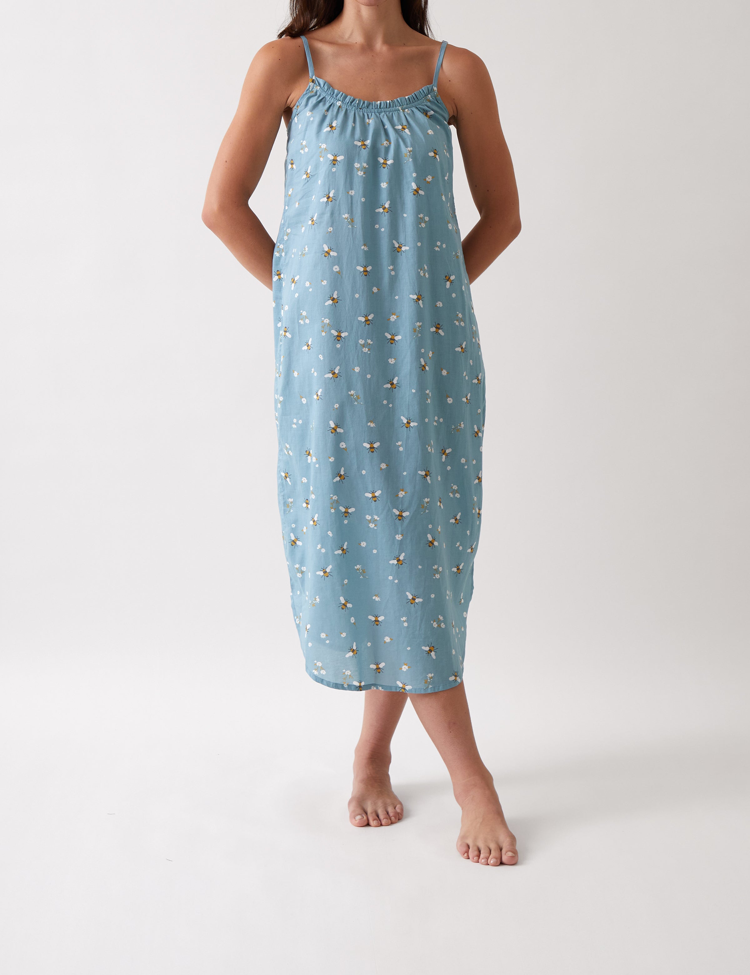 Honey Frill Nightie | Multi-1