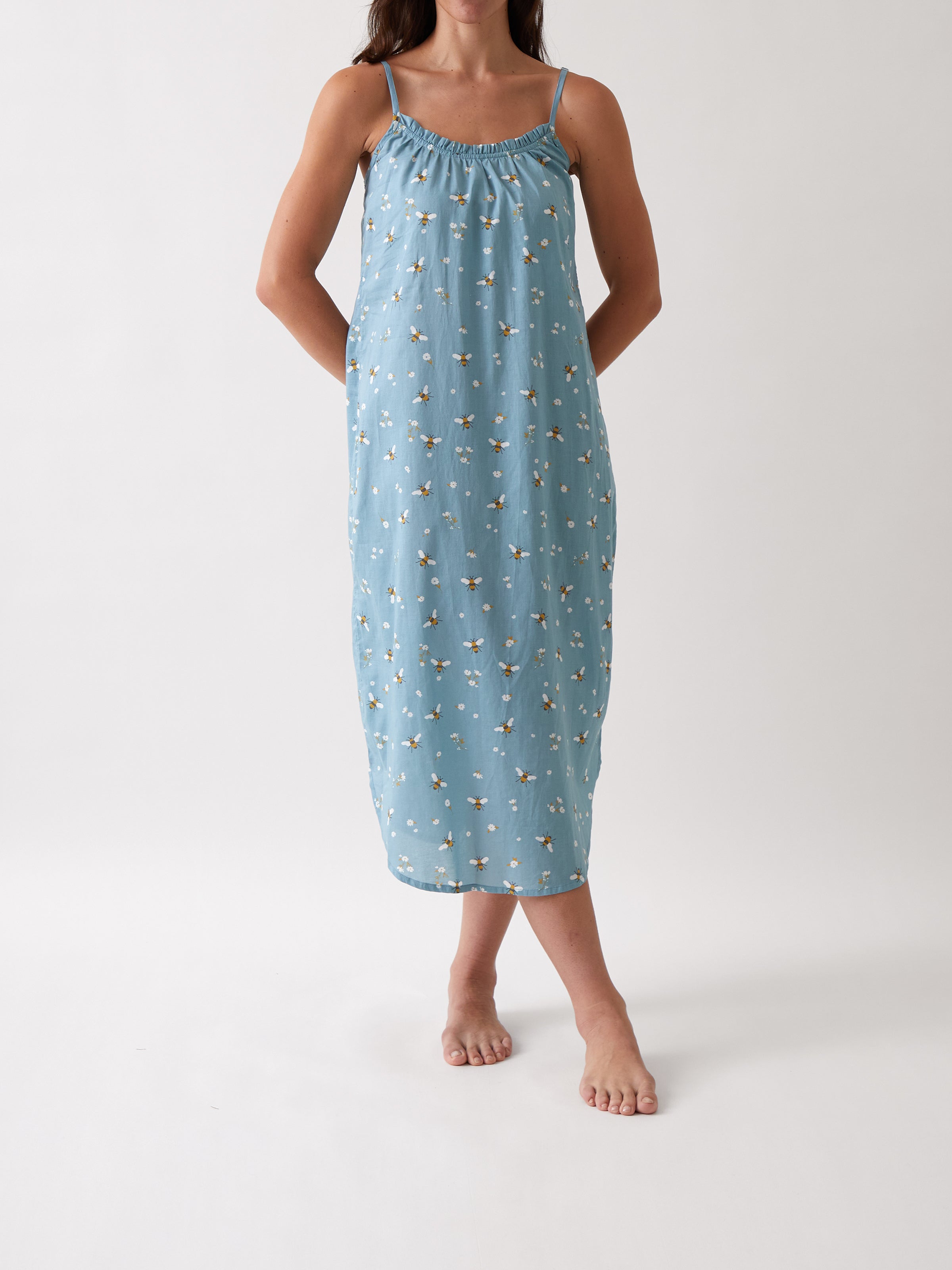 Honey Frill Nightie | Multi-1