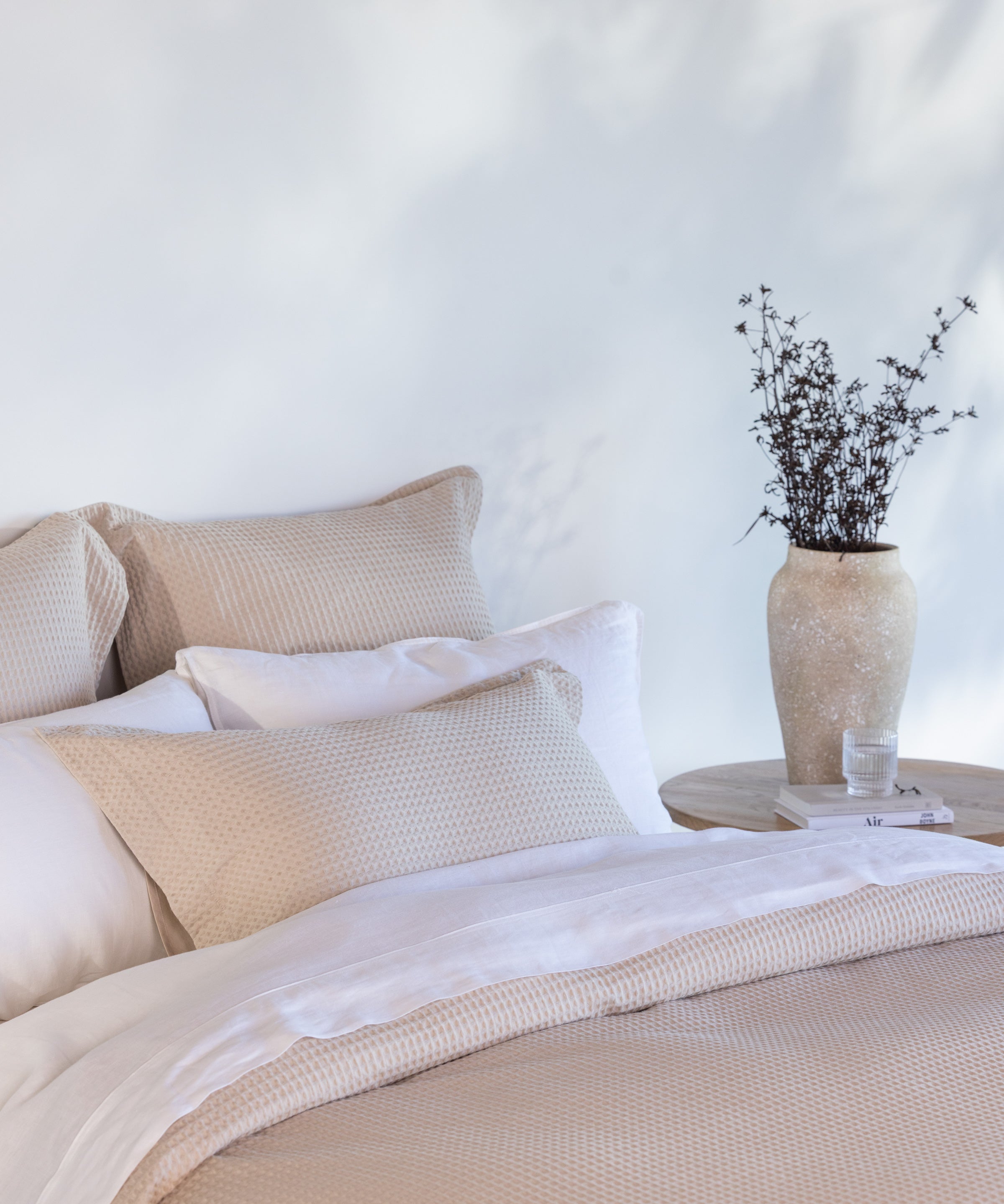 Hudson European Pillowcase | Natural-2