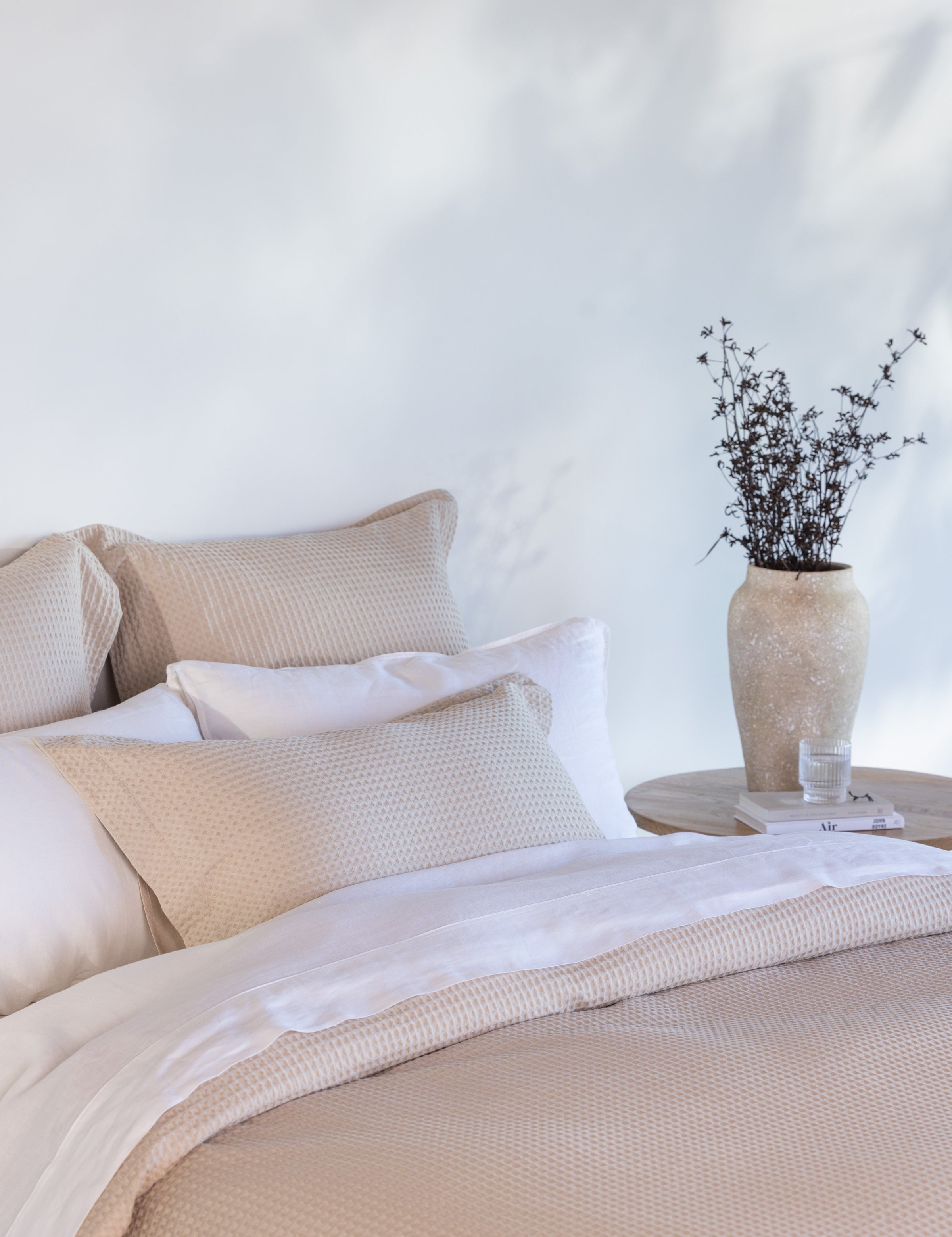 Hudson European Pillowcase | Natural-2