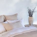 Hudson Oxford Pillowcase Set | Natural-2