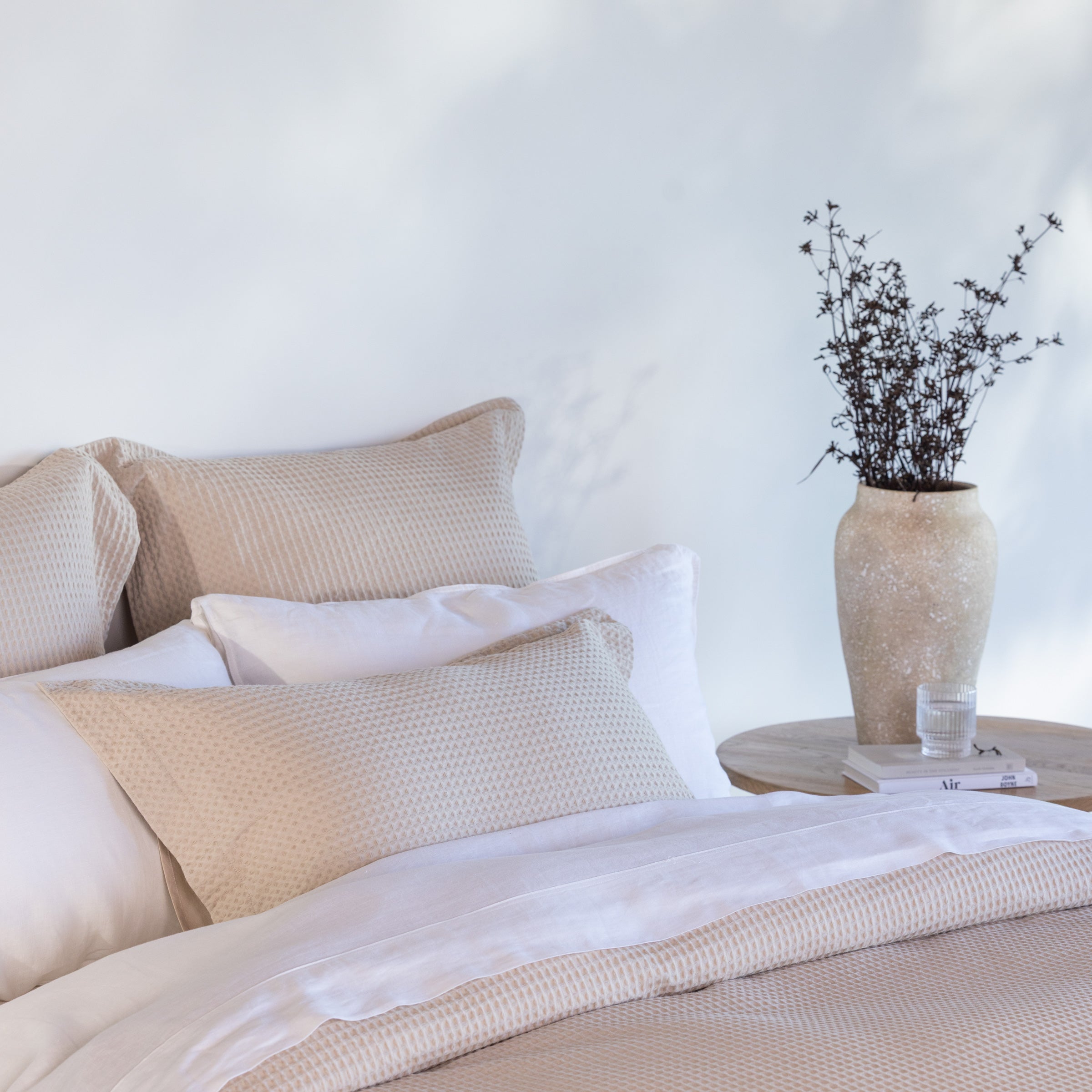 Hudson Oxford Pillowcase Set | Natural-2