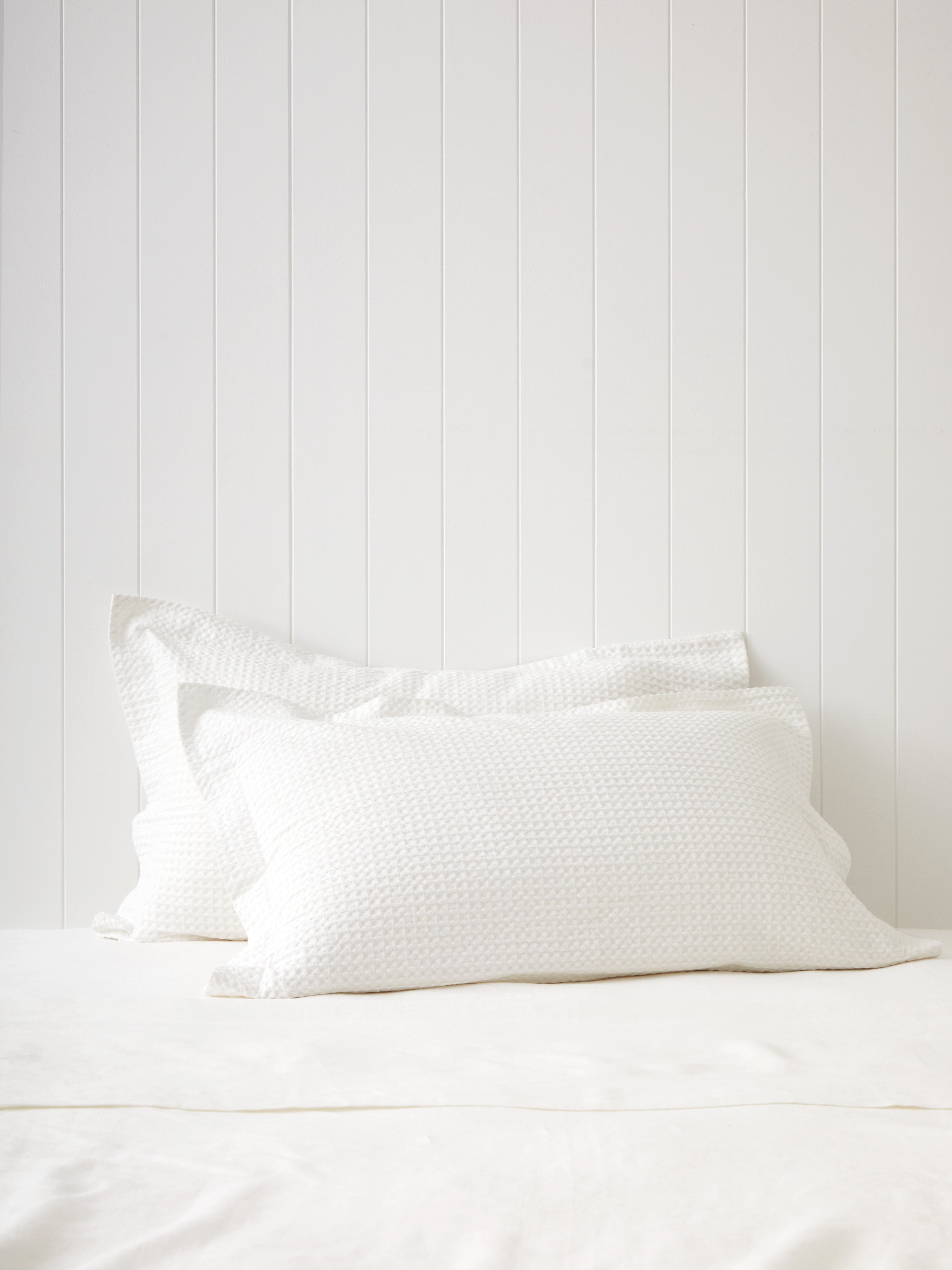 Hudson Oxford Pillowcase Set | White-1