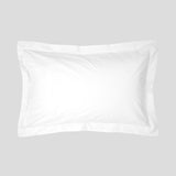 Hudson Oxford Pillowcase Set | White-3