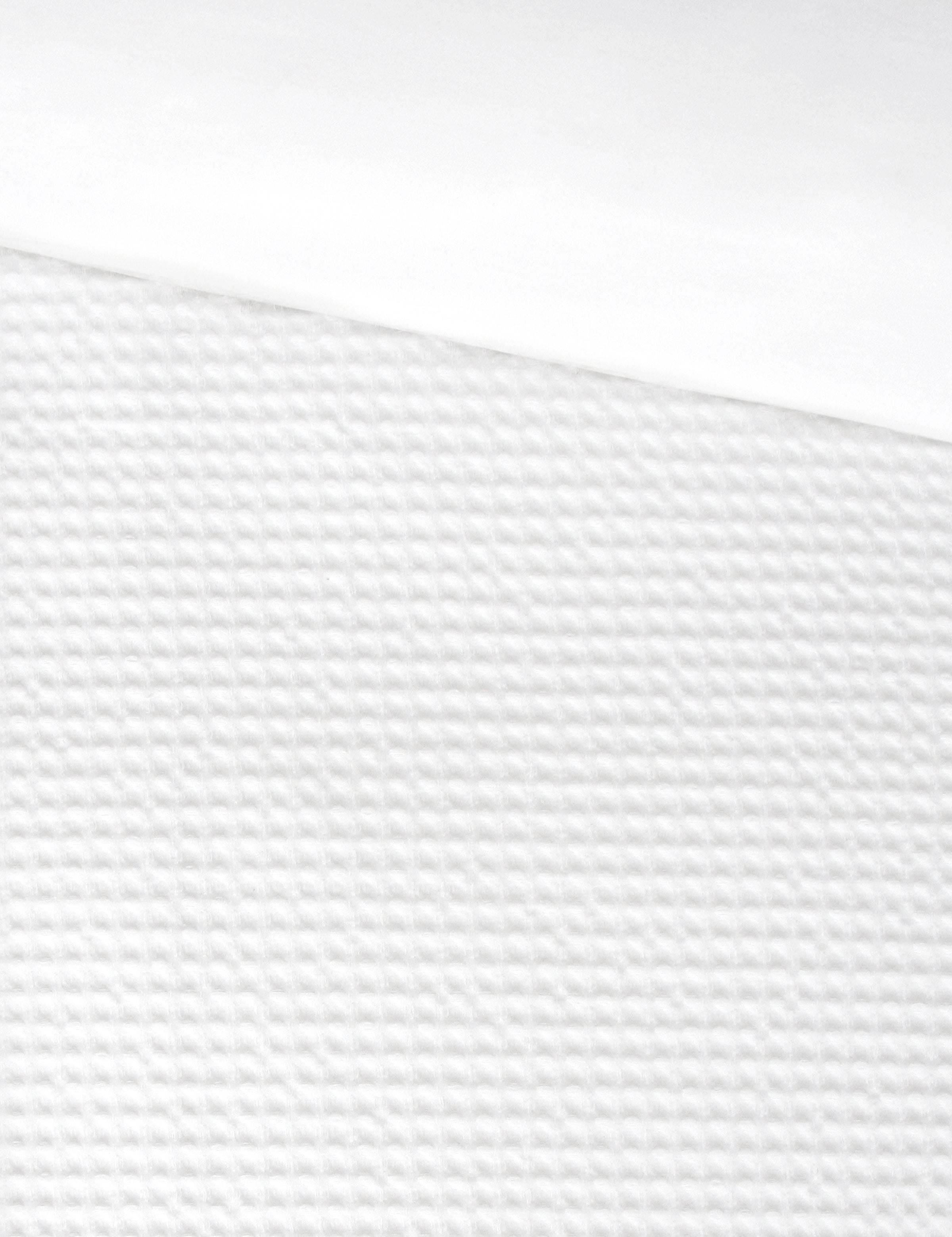 Hudson Waffle Duvet Cover Set | White-4