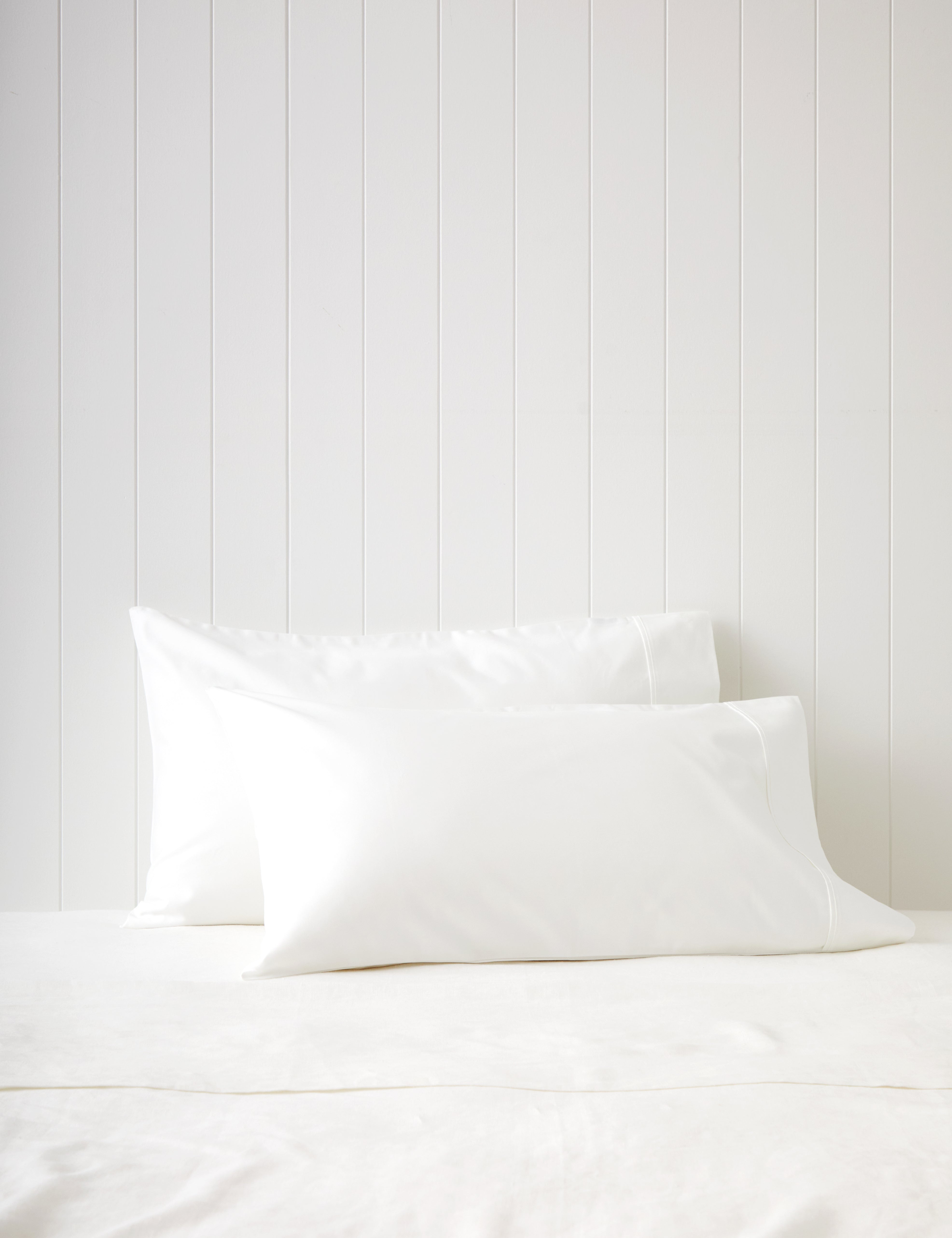 Imperial Standard Pillowcase Set | White-1