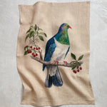 Kereru Linen Tea Towel | Multi-1